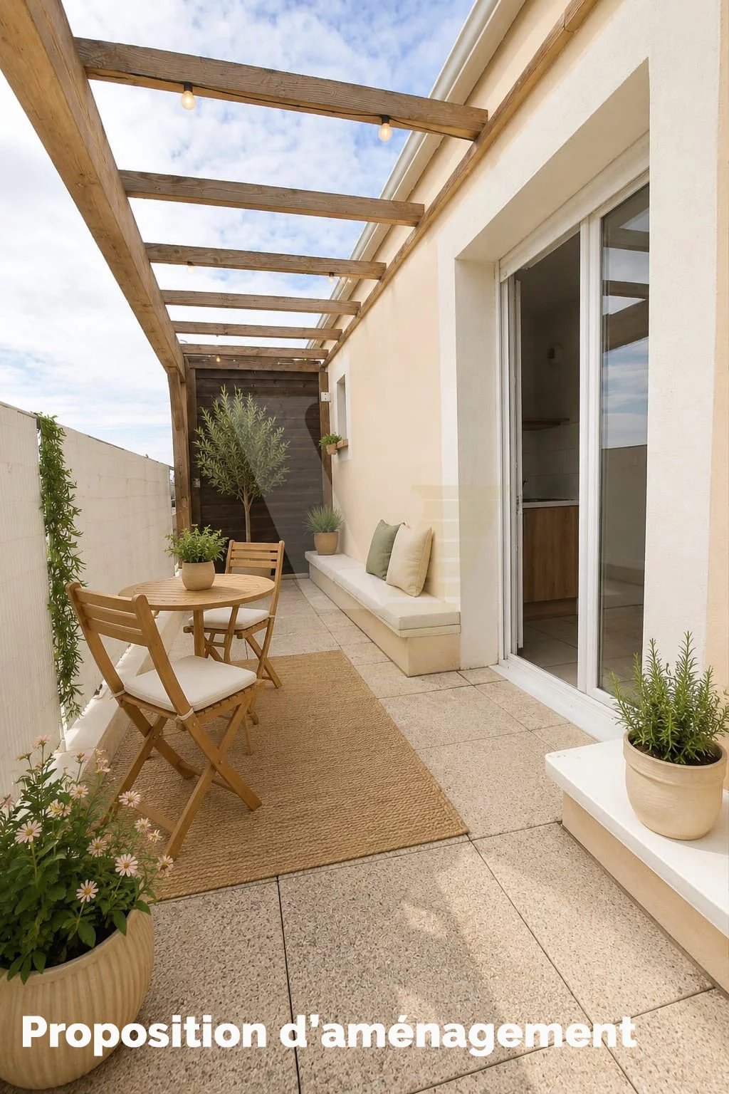 Studio avec terrasse et parking - Photo 4