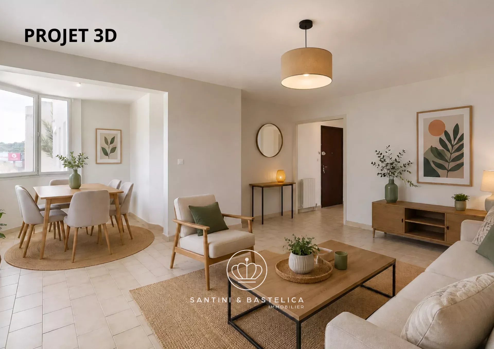 Agence immobilière de 