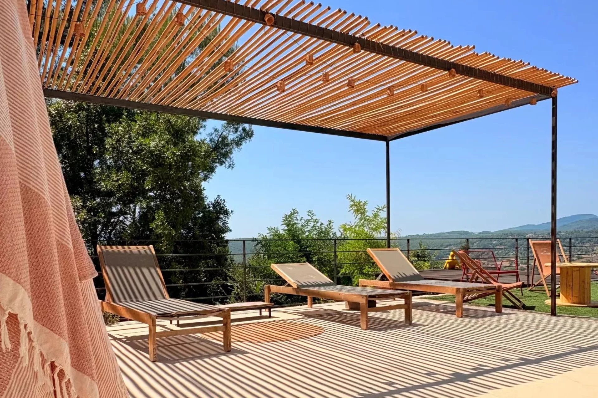 Renovated stone house with views and walking distance to the village - Fayence