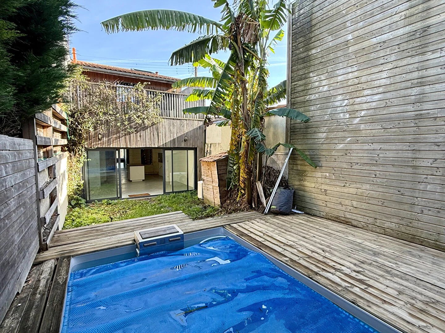 Echoppe de 117m2 avec jardin, piscine et cave