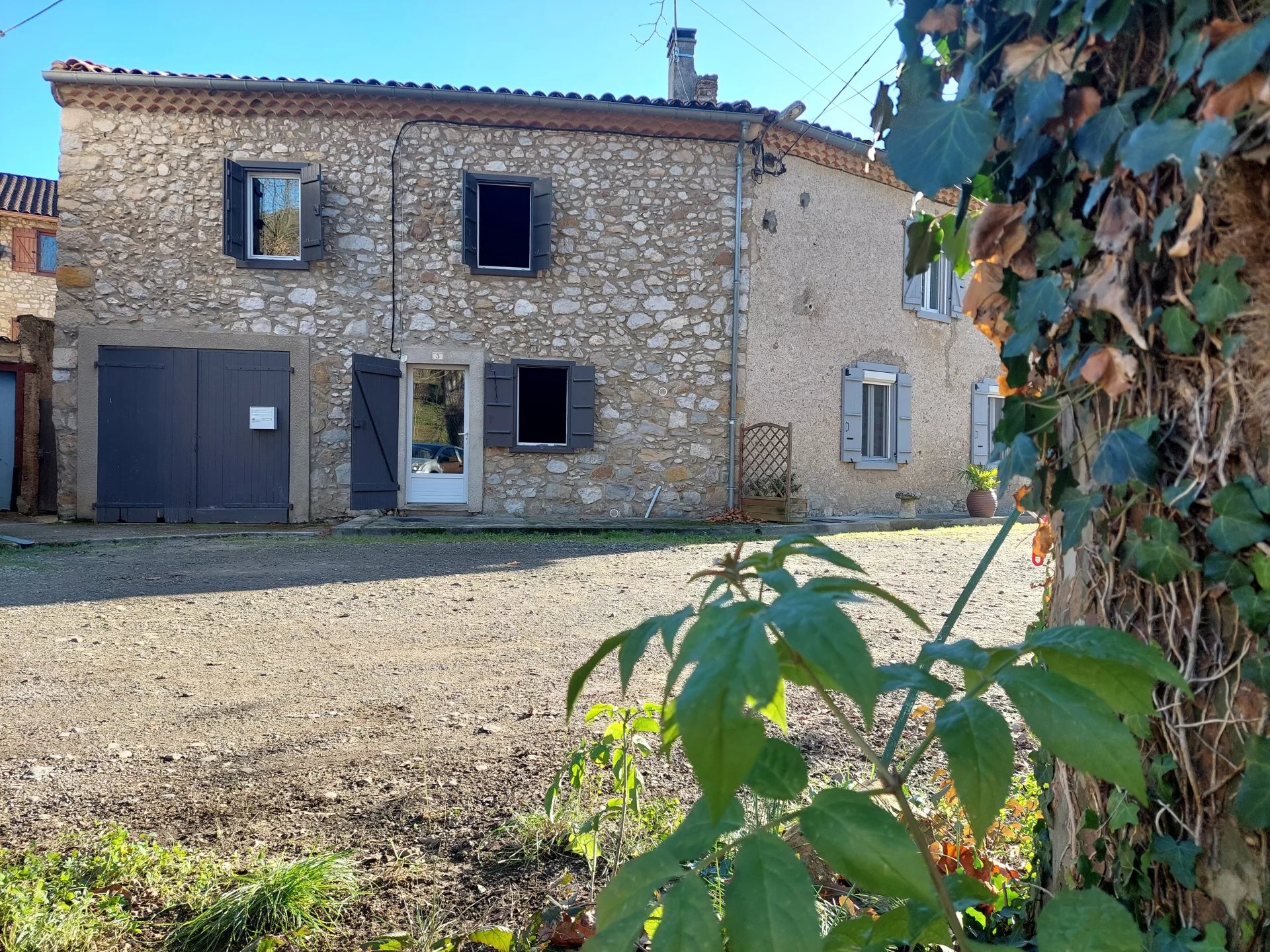 Le Mas D'azil 09, Maison de village type 4 avec jardin, garage et vue dégagée