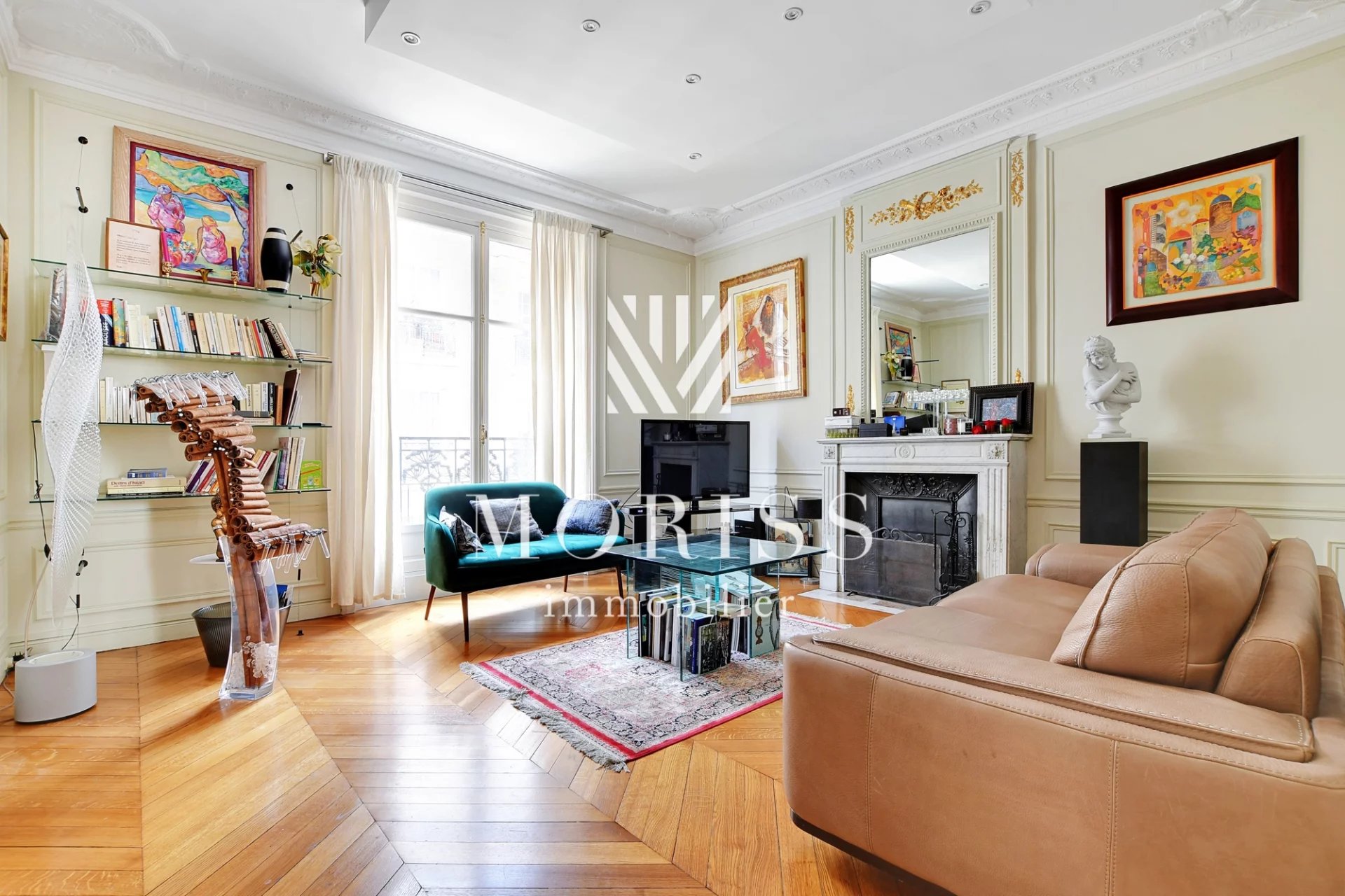 MORISS IMMOBILIER – Superbe 3 pièces de 75 m² – Cœur de Passy - Image Array