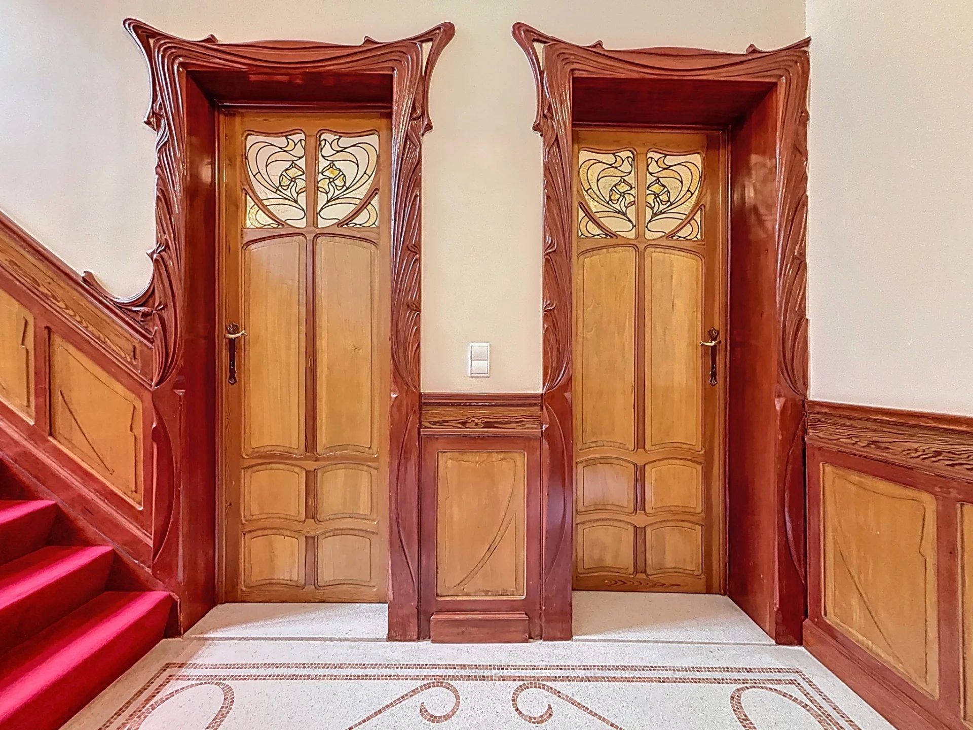 Bruxelles Quartier des Squares - Grande Maison Art Nouveau