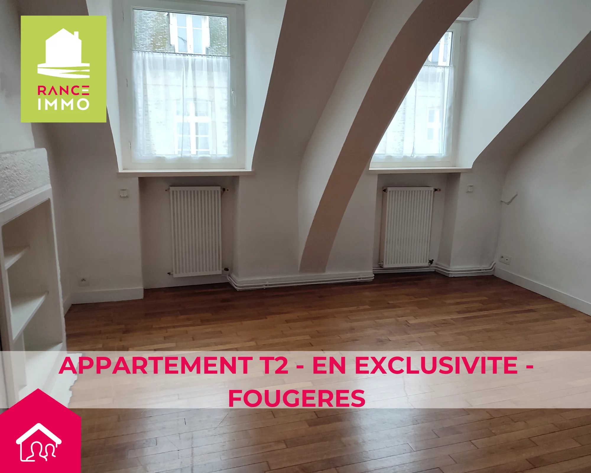 APPARTEMENT T2 - EN EXCLUSIVITE- FOUGERES