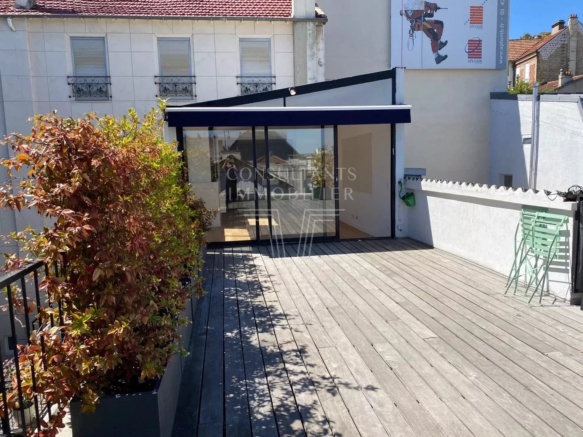 APPARTEMENT TERRASSE  SUD -  2 CHAMBRES