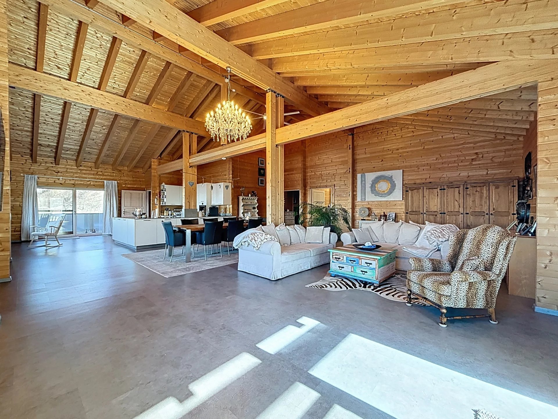 Luxueux et atypique chalet avec vue panoramique