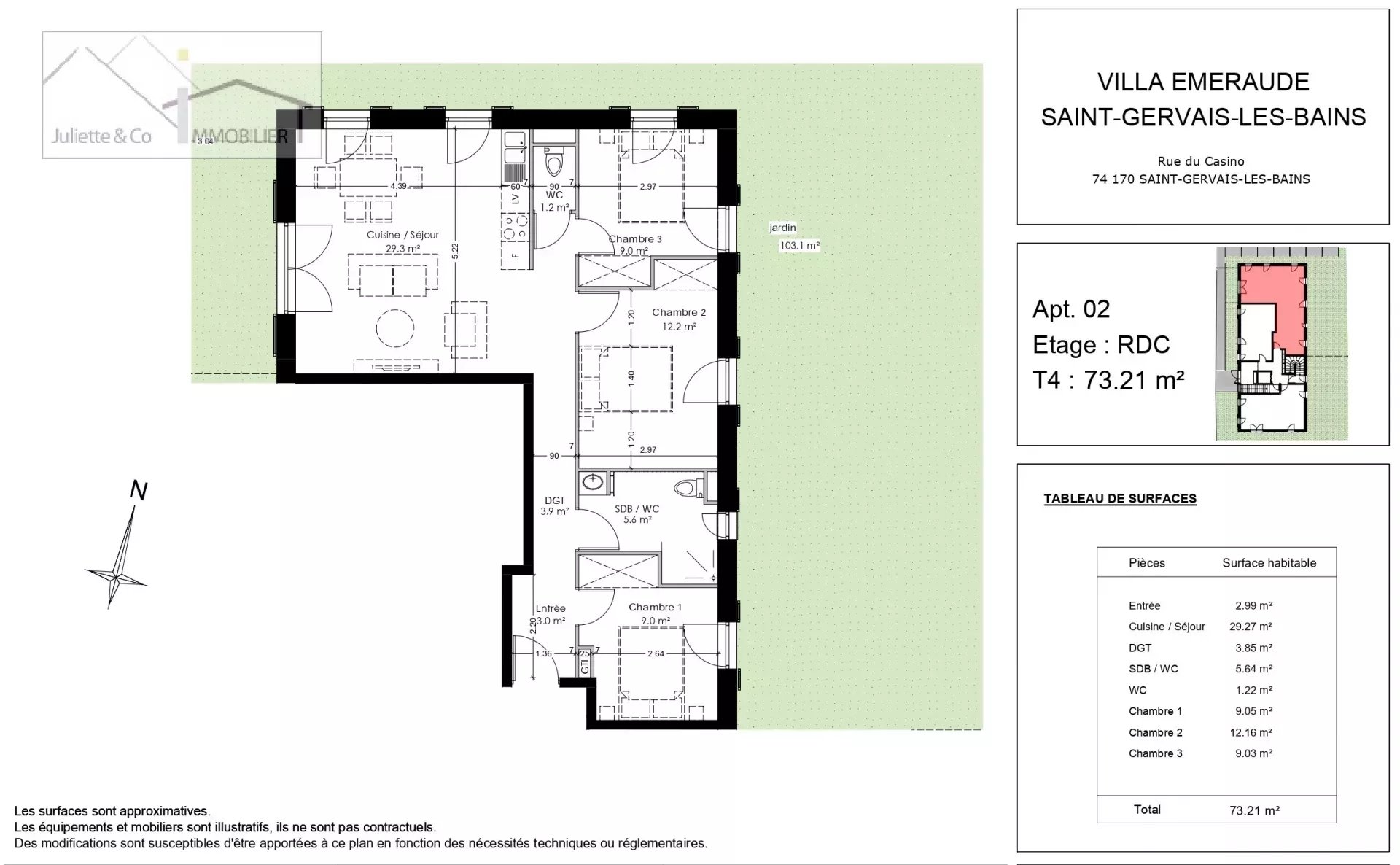 Photo of Three bedrooms apartment