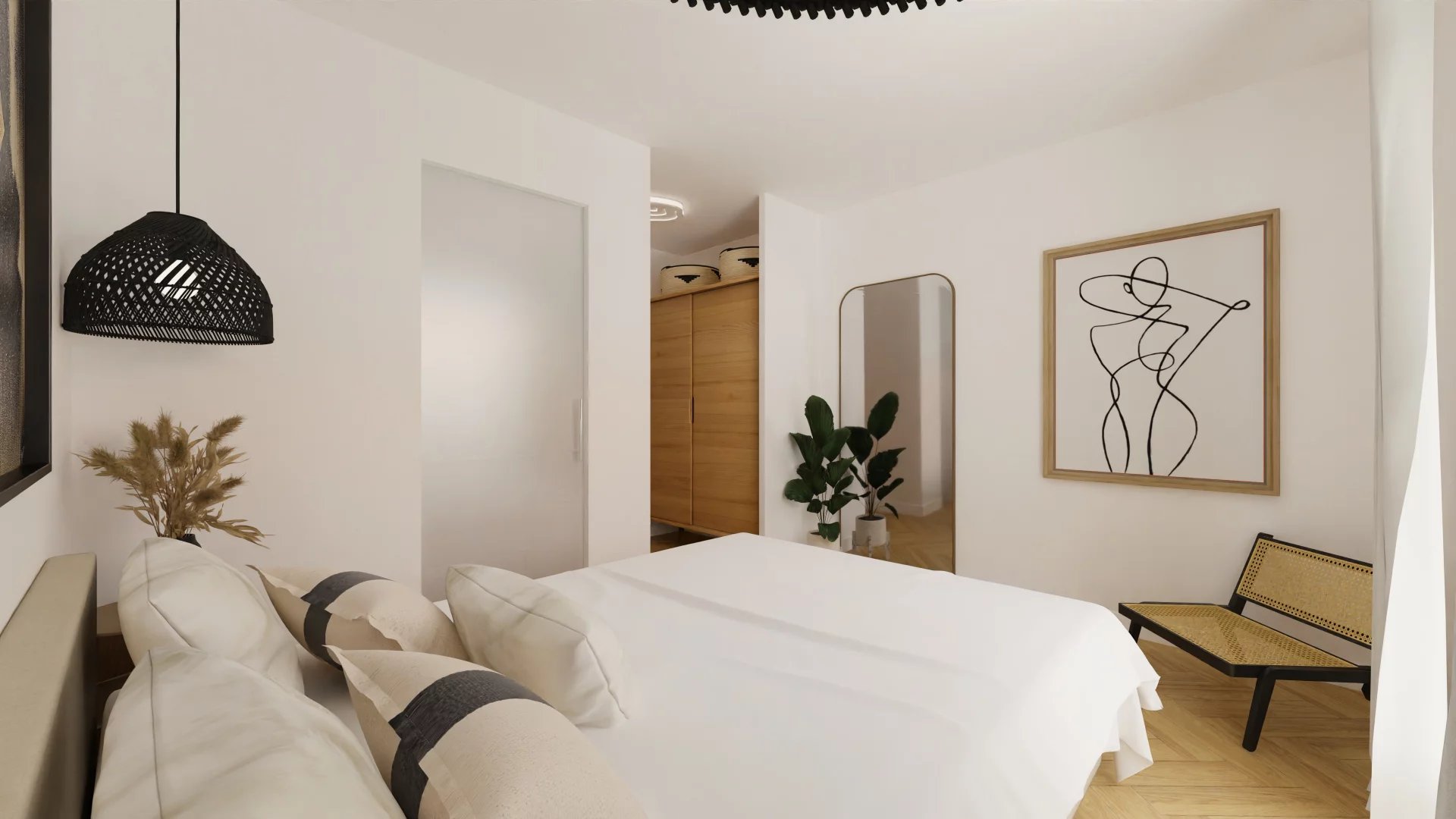 Quartier des Thermes, appartement neuf avec extérieur