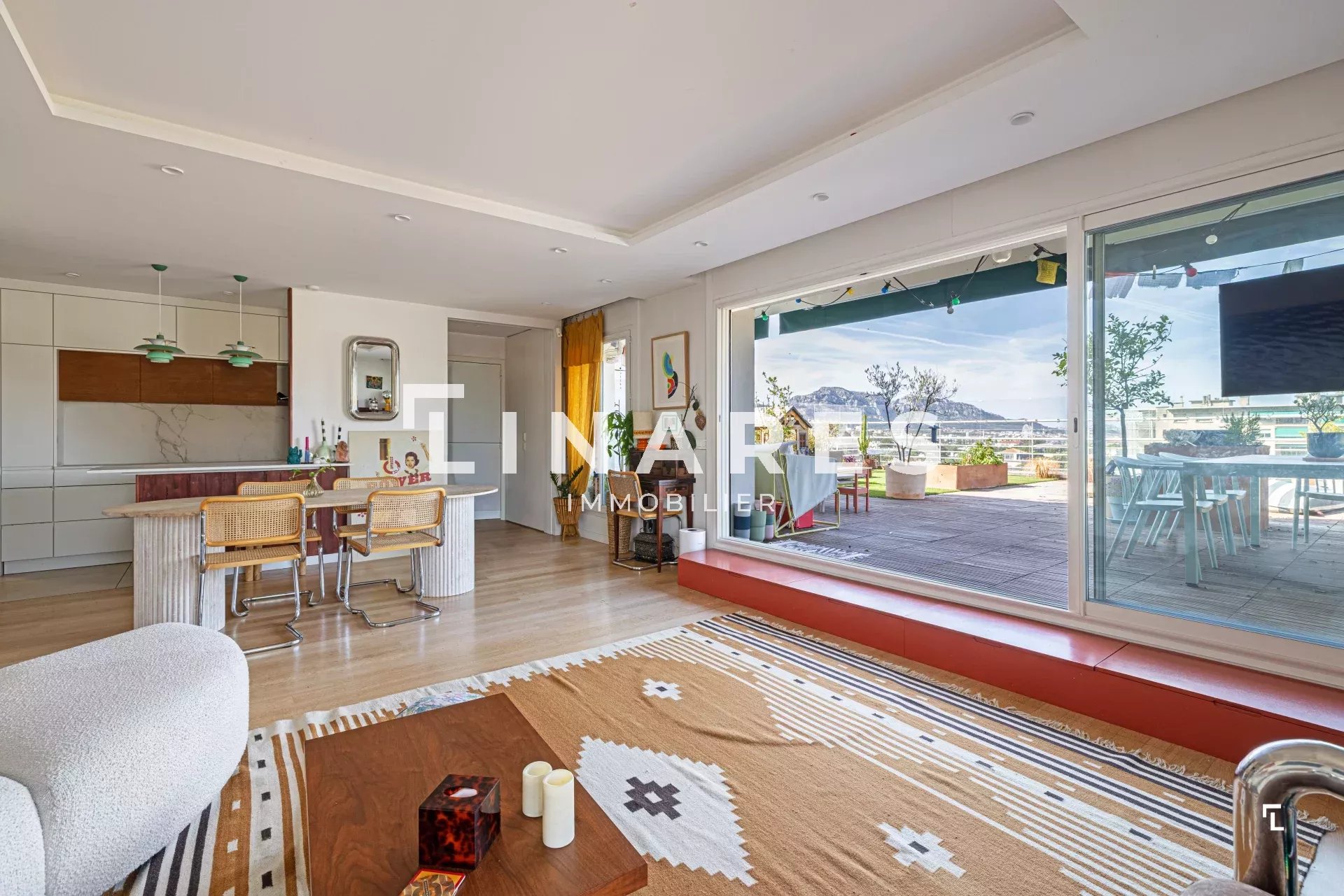 TERRAZZA - Appartement T4 de 95m² - Espaces extérieurs de 109m² - 13008