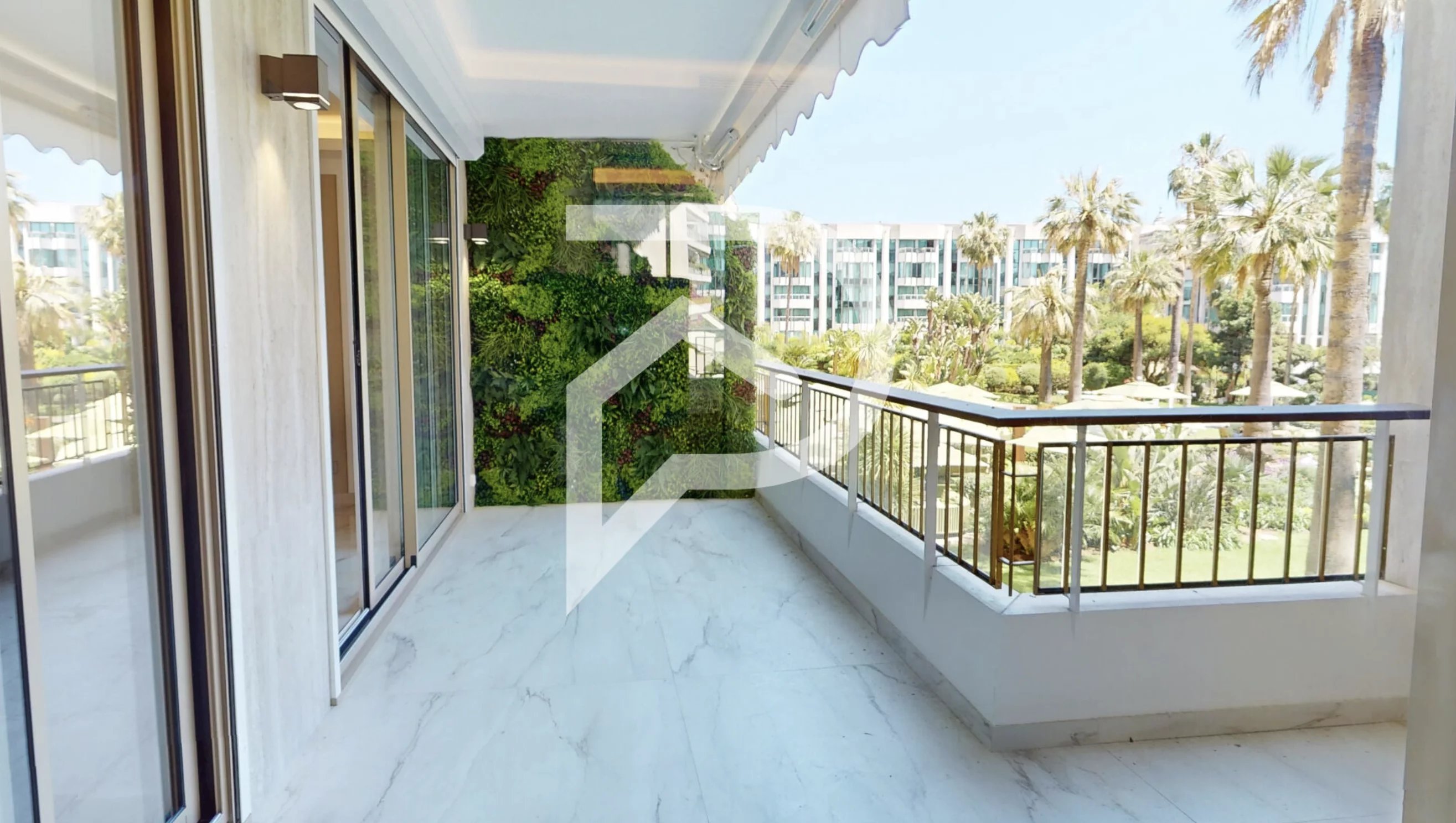3 pièces - Cannes Croisette - MONDRIAN - Vue Mer