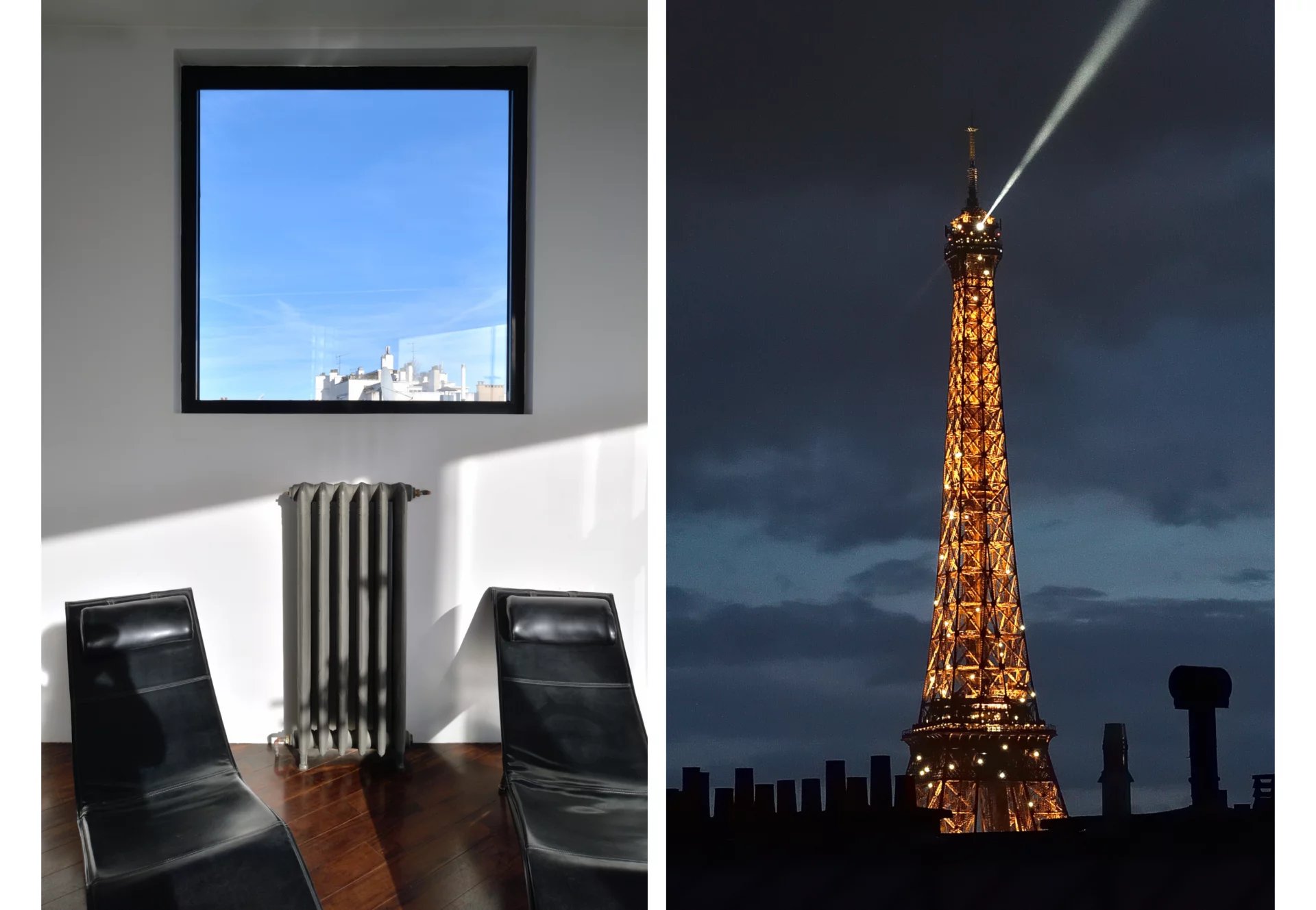 Un dernier étage avec terrasse ensoleillée