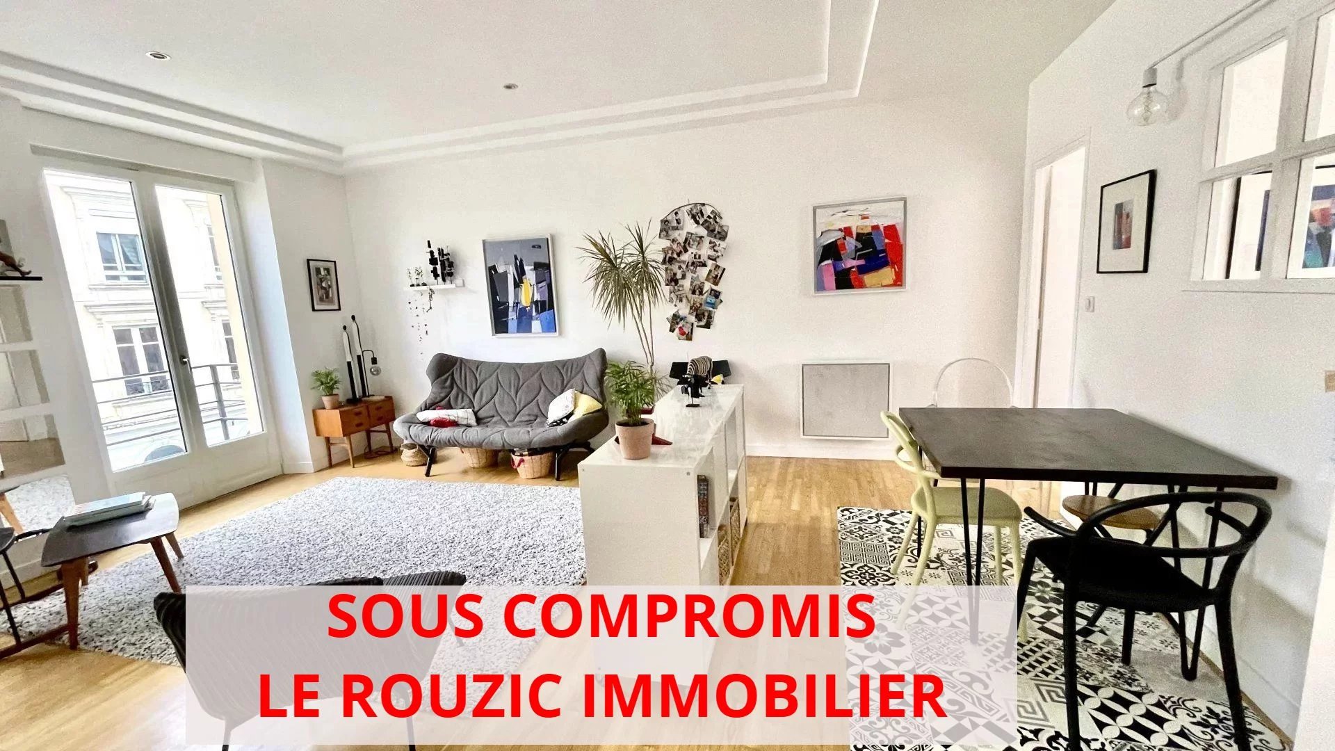 APPARTEMENT T3 VANNES 60 M² HYPER CENTRE