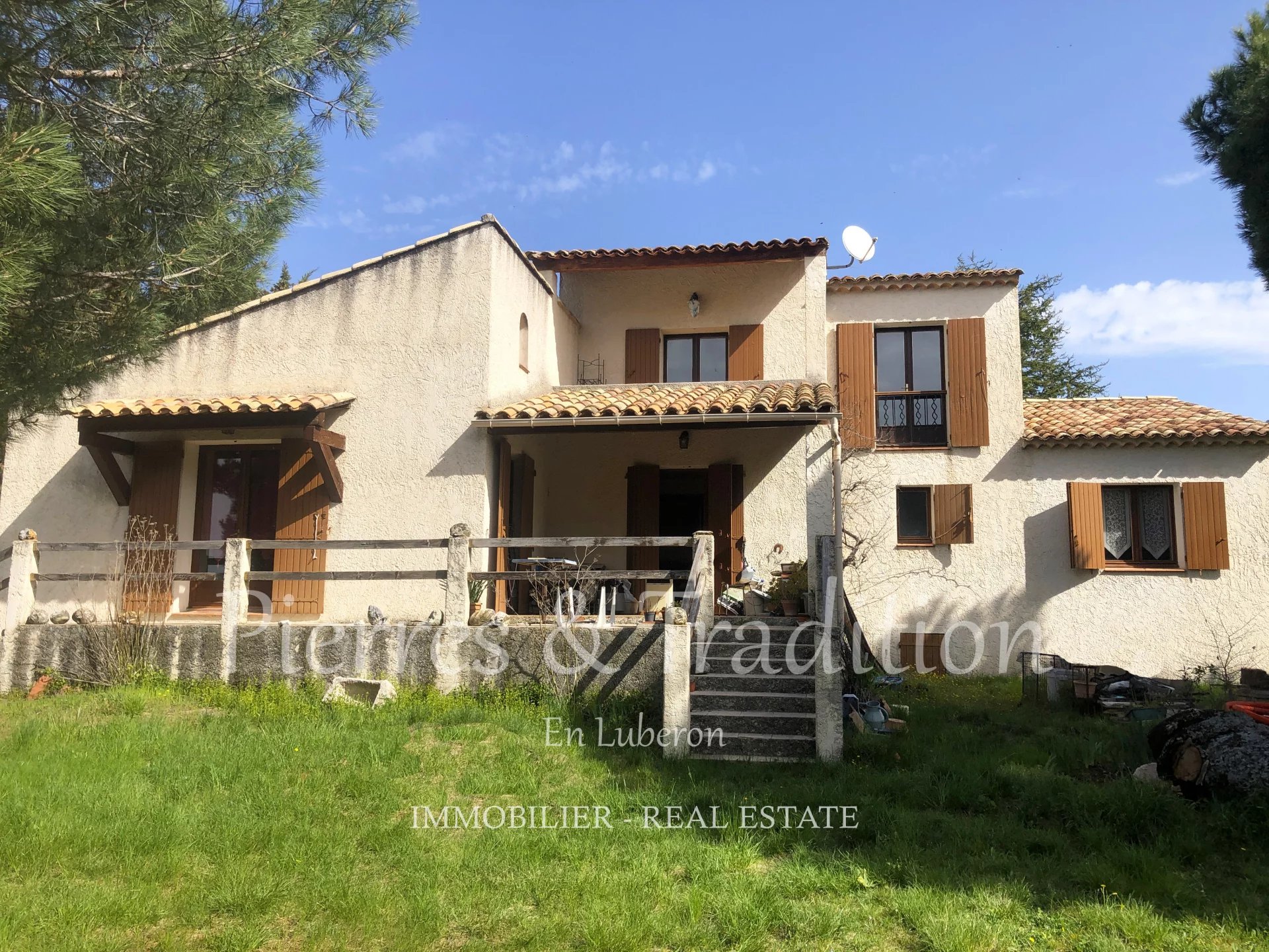Agence immobilière de Pierres et Tradition en Luberon Apt