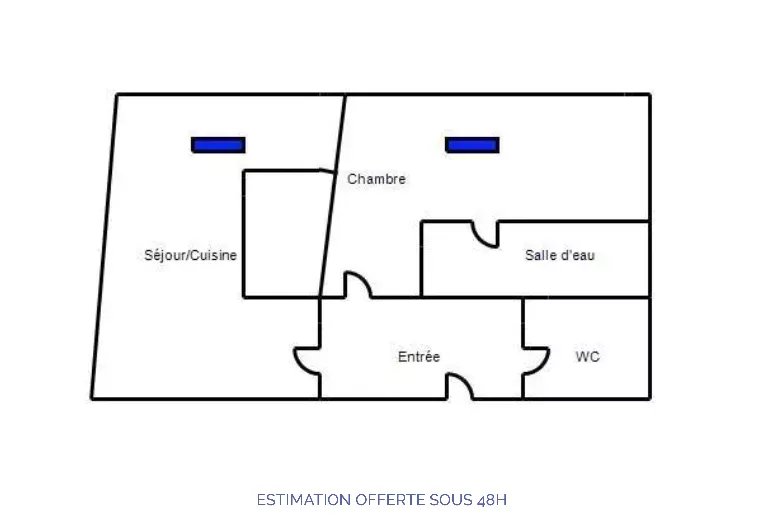 Achat Appartement Surface de 32.1 m�/ Total carrez : 27 m�, 2 pi�ces, Paris 11�me (75011)