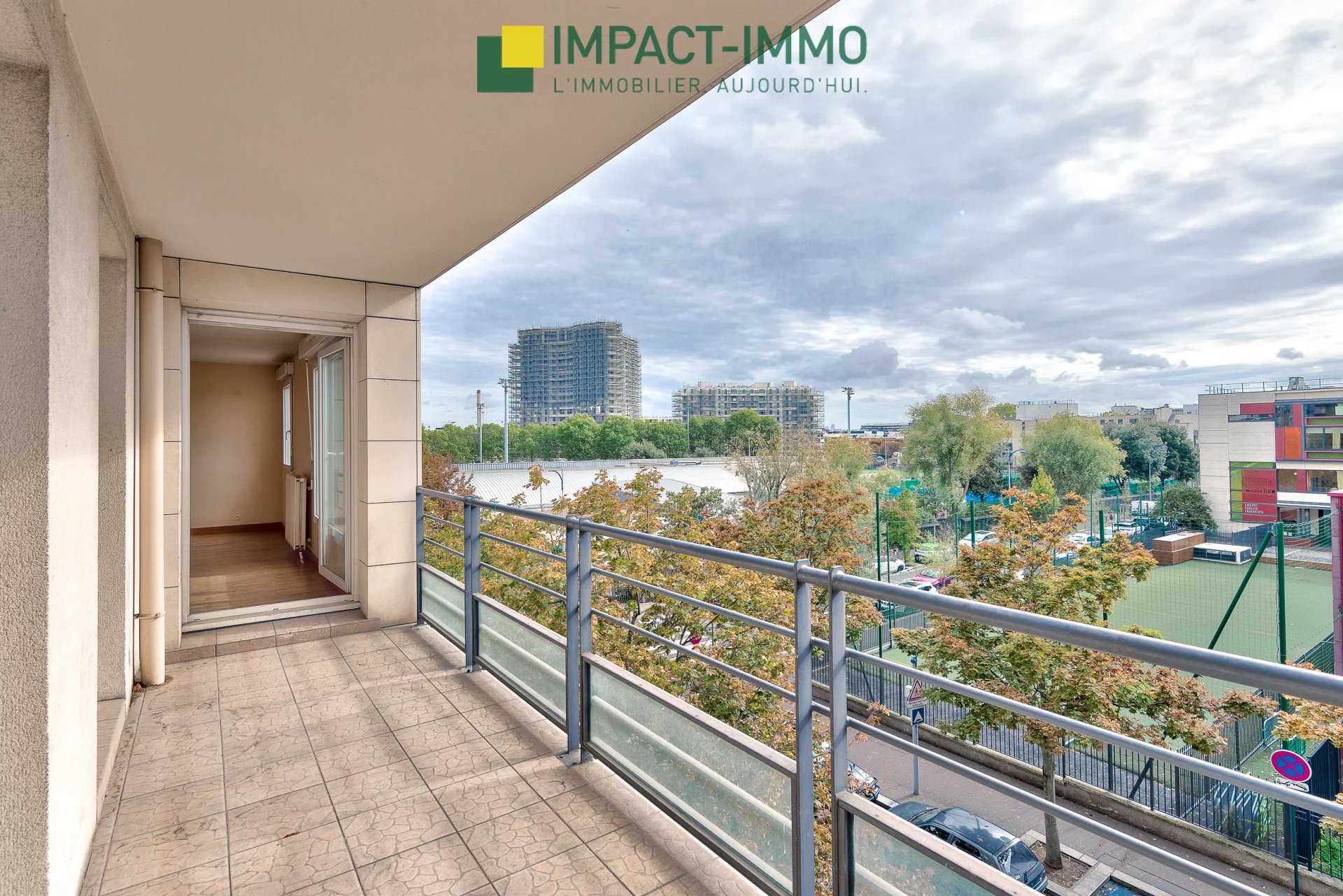 4 Pièces Balcon terrasse parking - vue dégagée