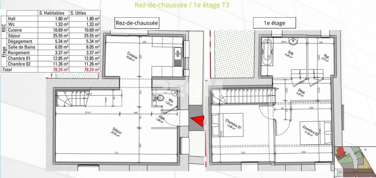 Vente Appartement Écurie