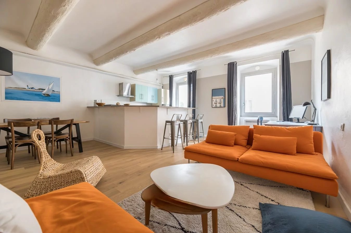 LA PAIX - Loft meublé de charme - 13001 Vieux Port