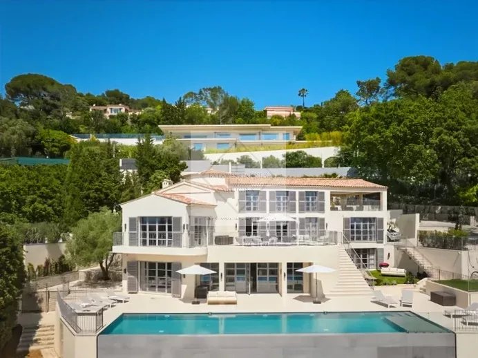 Villa Provençale Contemporaine d’Exception avec Vue Panoramique Mer – Cannes — photo 25