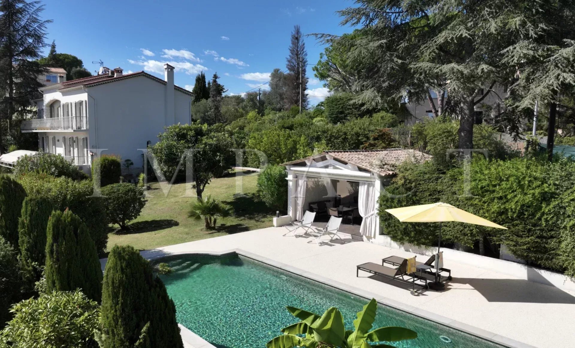 Vente villa rénovée vue mer  Mougins/La Roquette-sur-Siagne