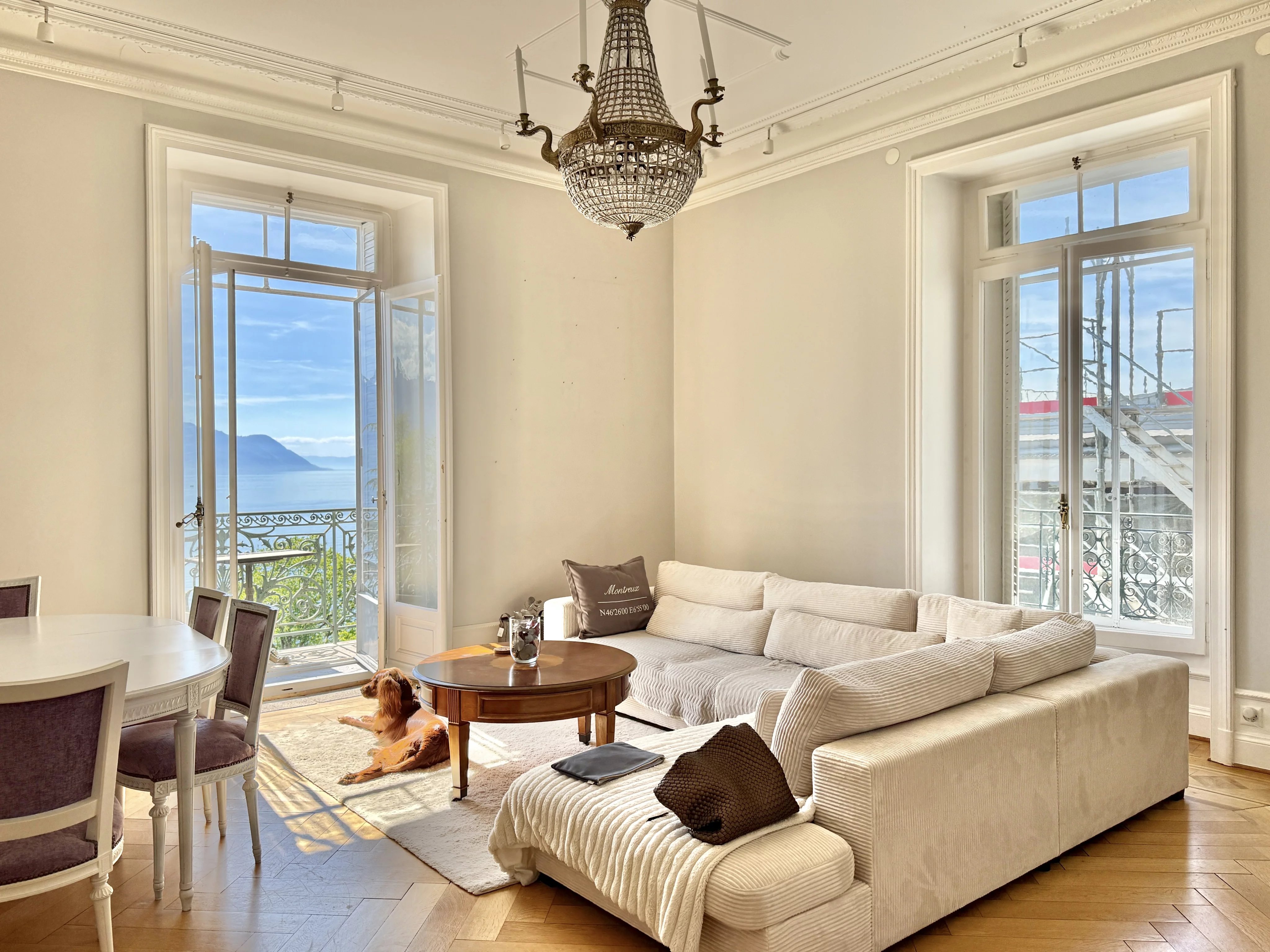 Appartement de charme à Montreux avec vue imprenable