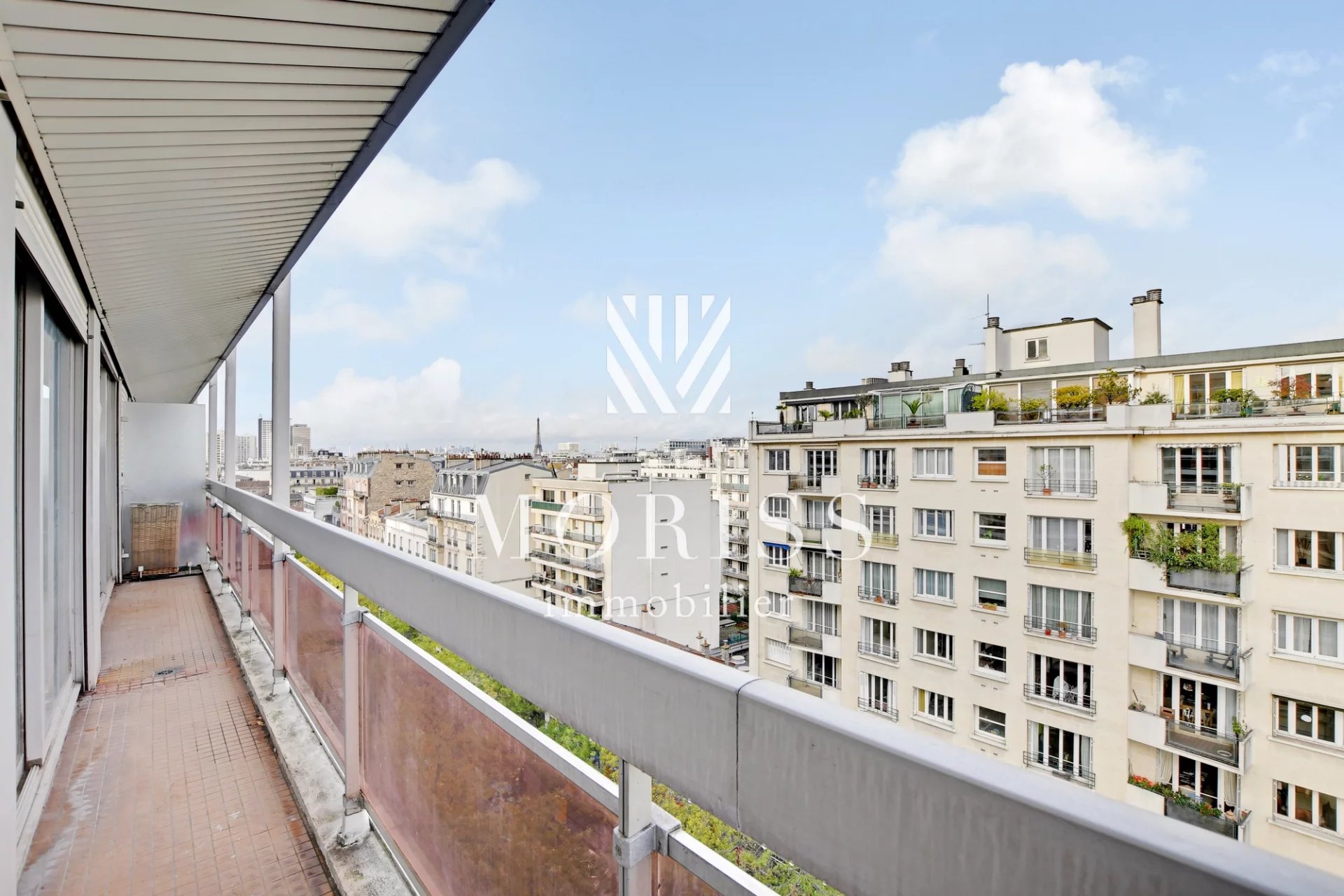 75014 Paris - 3/4 pièces - Balcon - Vue tour Eiffel - Image 1