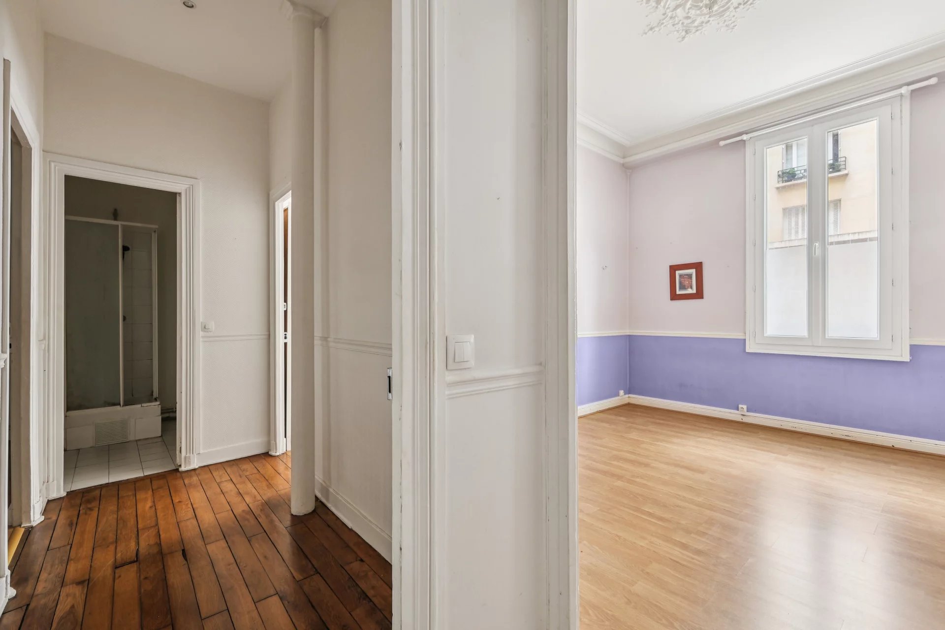 PARIS XV - Villa Poirier : Appartement trois pièces à rénover