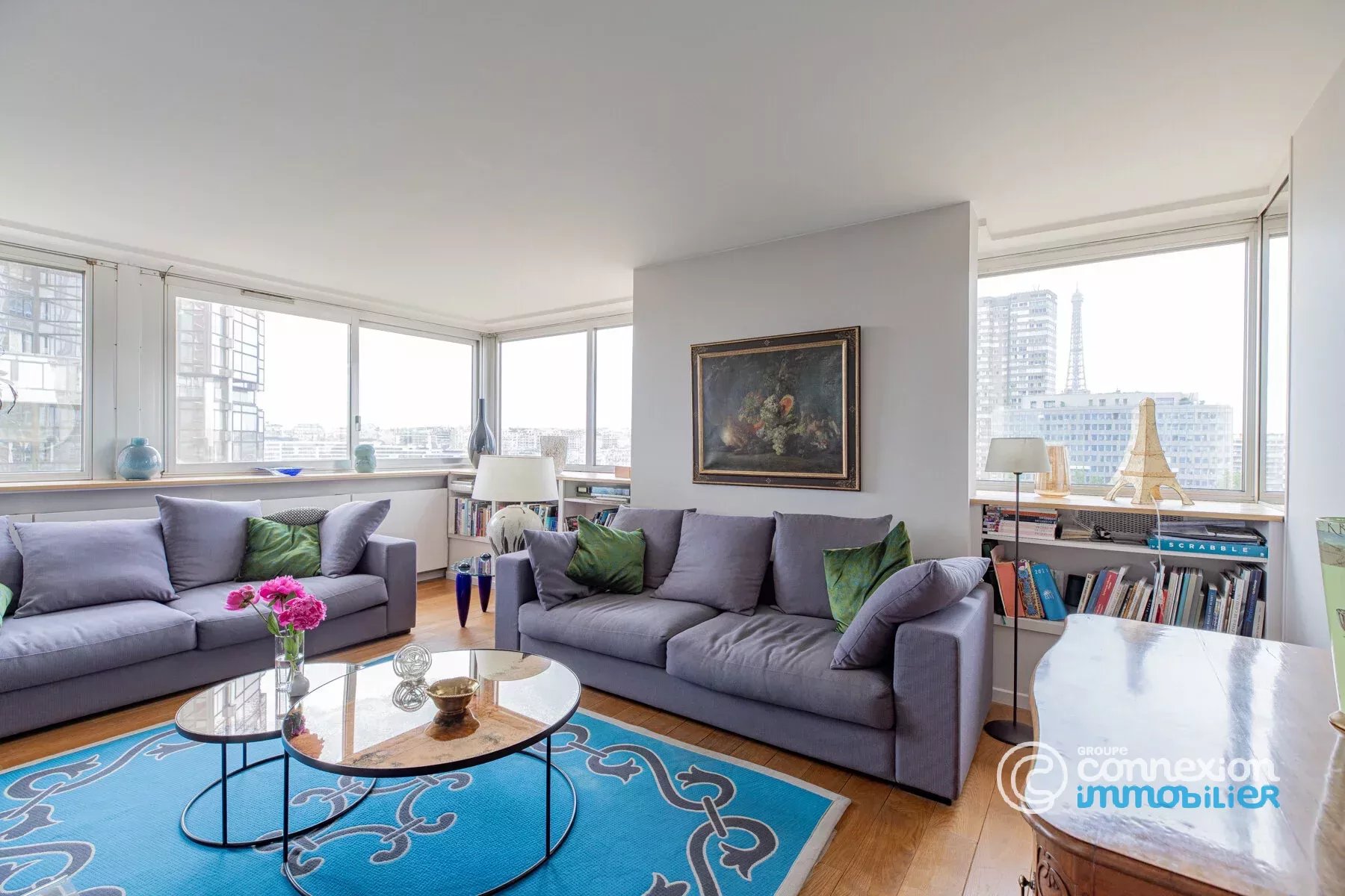 Appartement 3 chambres Vue sur Seine