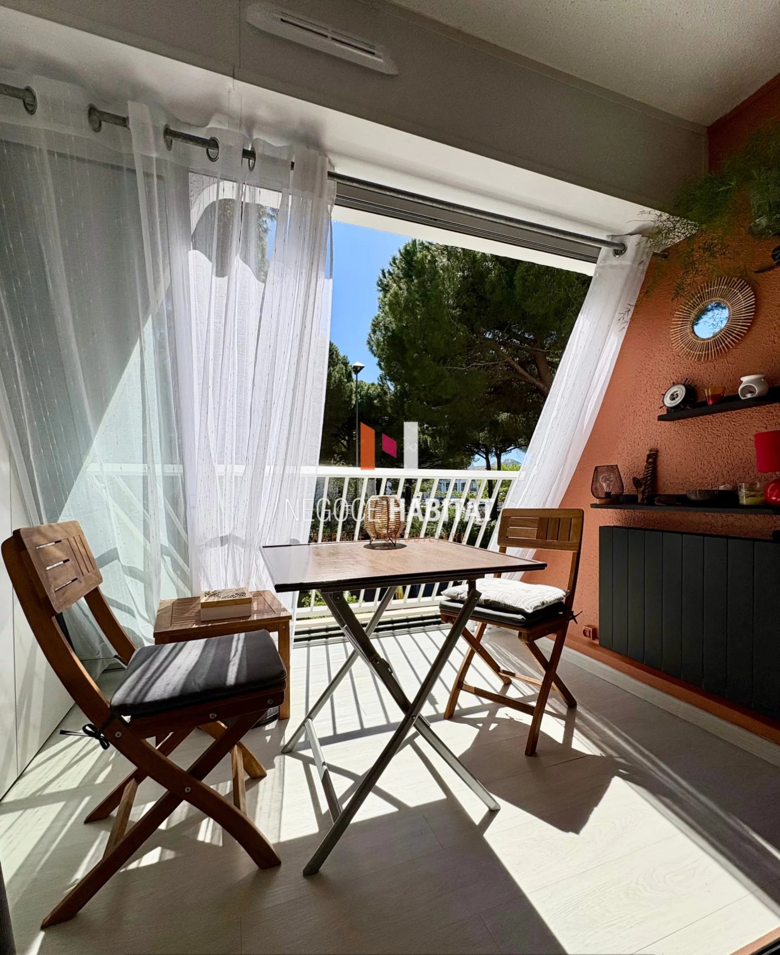 Appartement T1 La Grande-Motte terrasse + parking