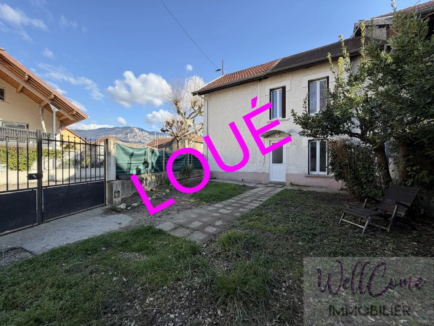 À LOUER –  Logement T2 duplex jardin - Meublé à l'année - Aix-les-Bains