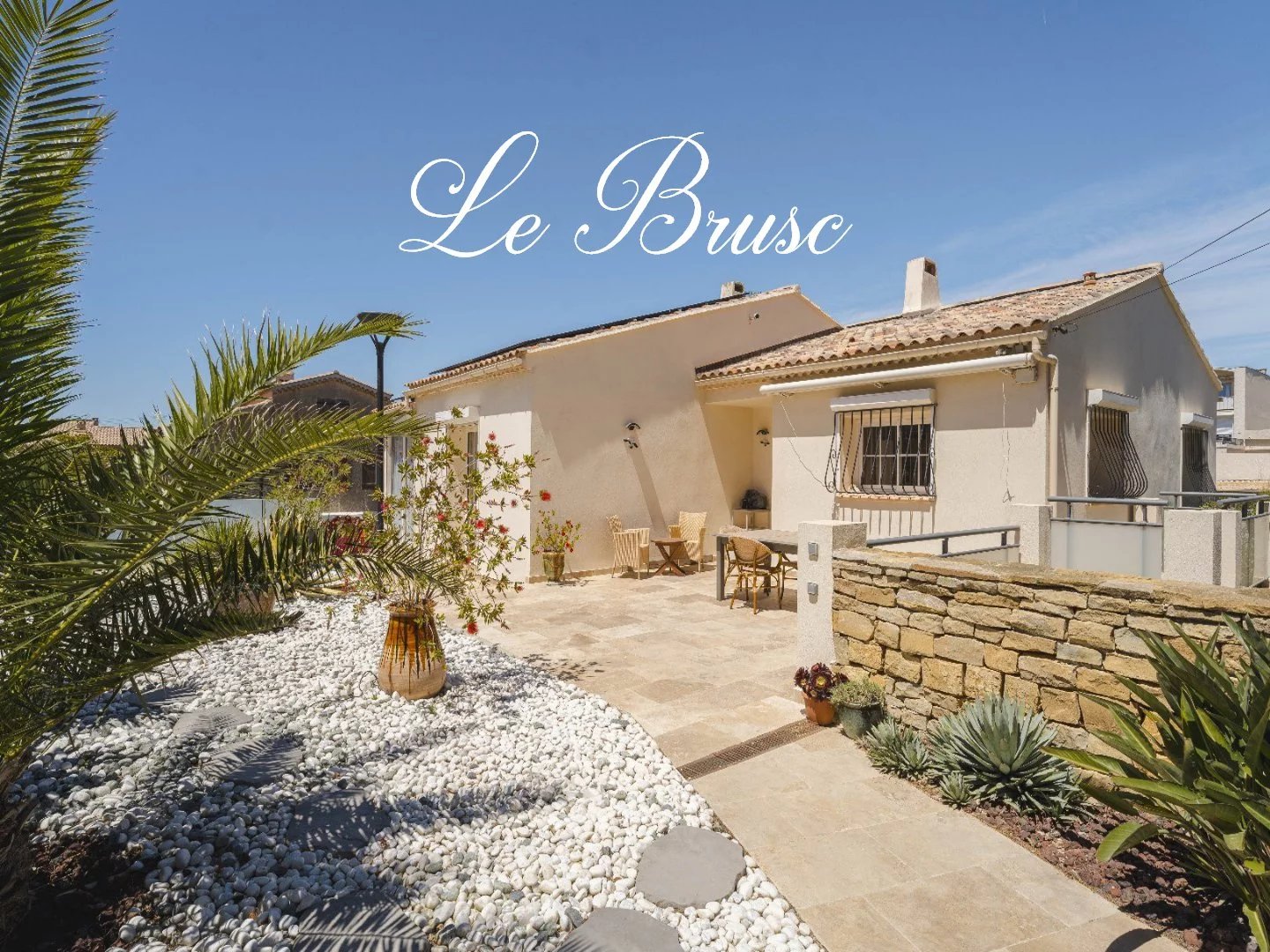 Six-Fours les Plages, Le Brusc, villa avec piscine proche du port et des plages