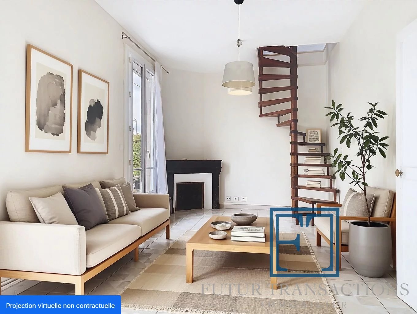 Poissy 78300 – Vente Appartement 3 pièces 2 chambres