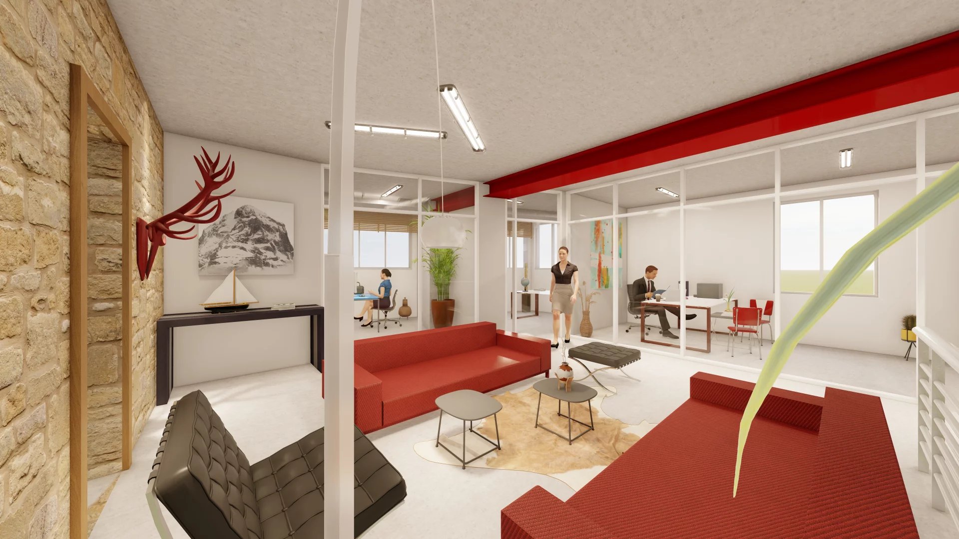 Agence immobilière de 