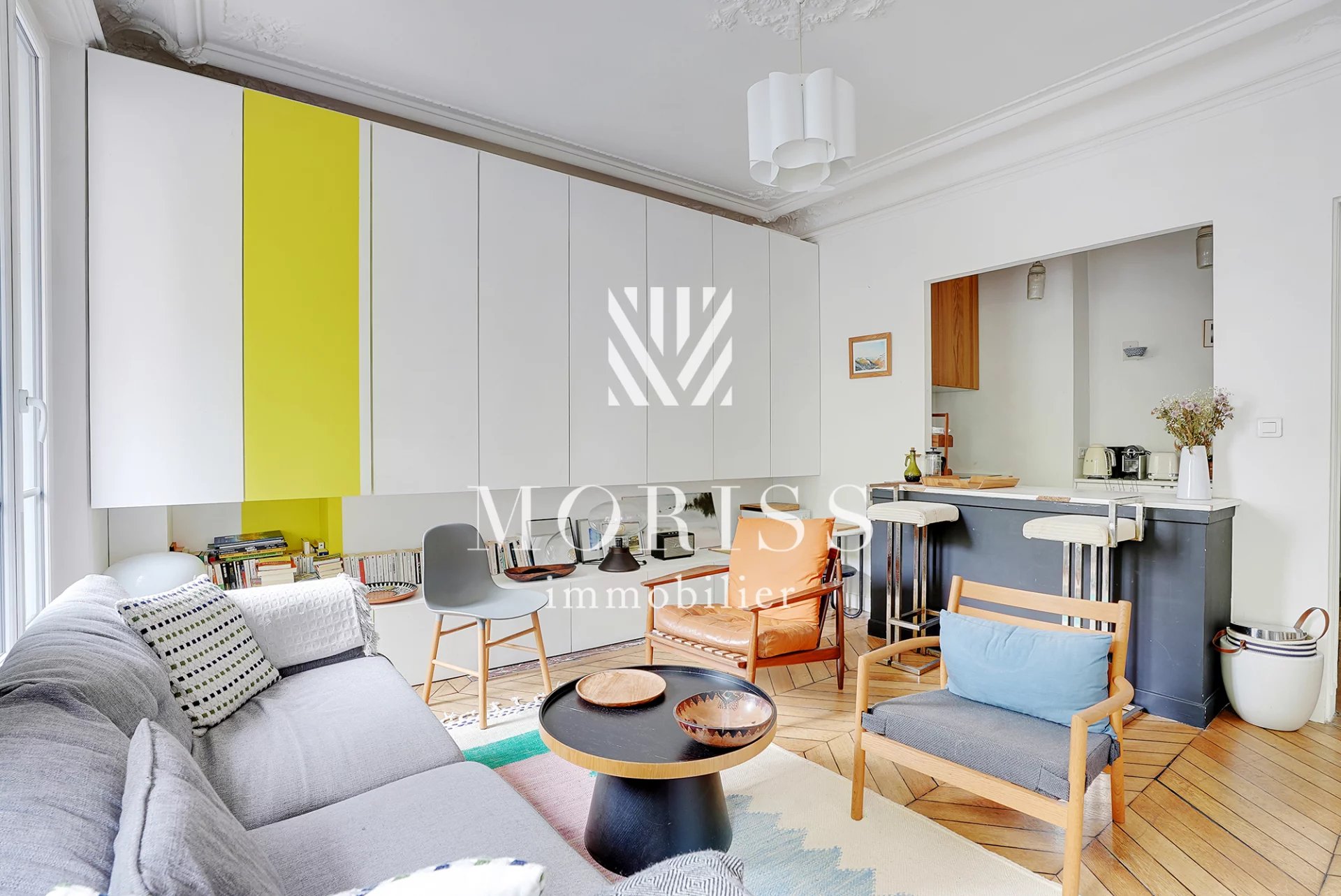 2 pièces – 42 m² – Paris 18ᵉ – Simplon/Ornano - Image Array