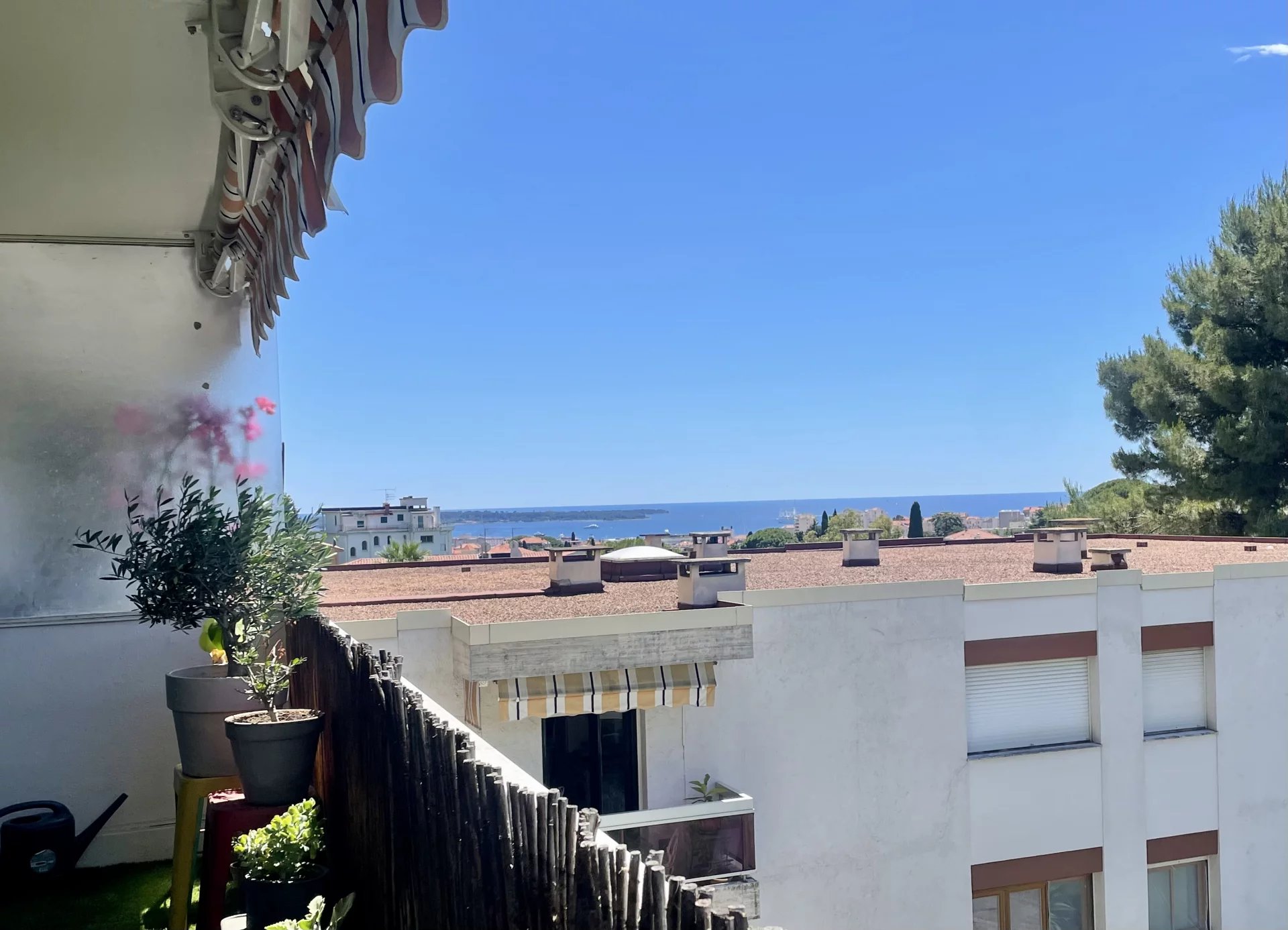 Appartement 3 pièces, Vue Mer, Petit Juas Cannes
