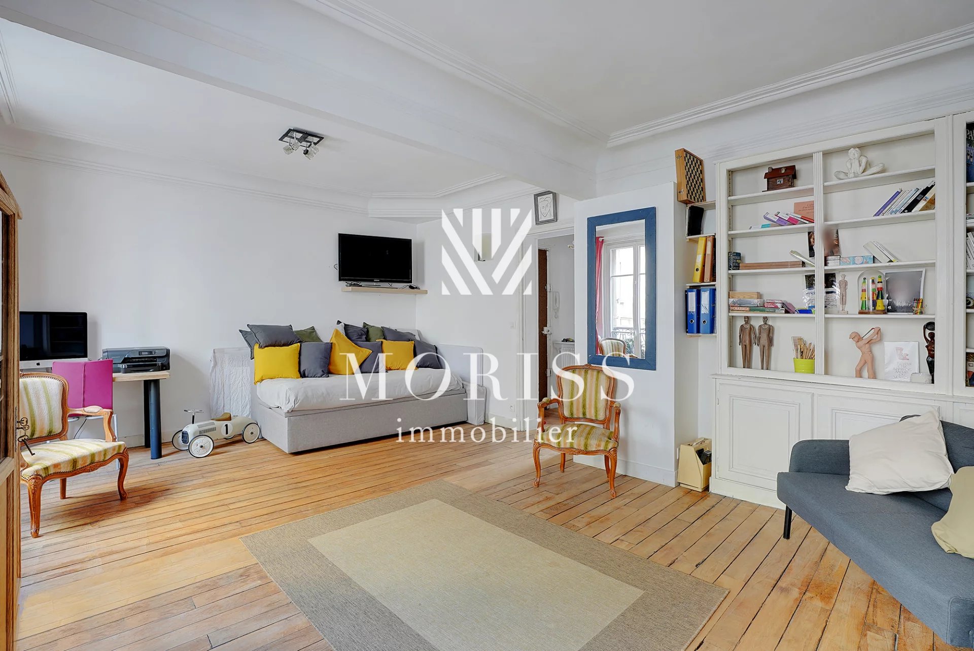 Clichy Hyper-centre - Grand appartement 2 pièces de 47 M2 - Image Array