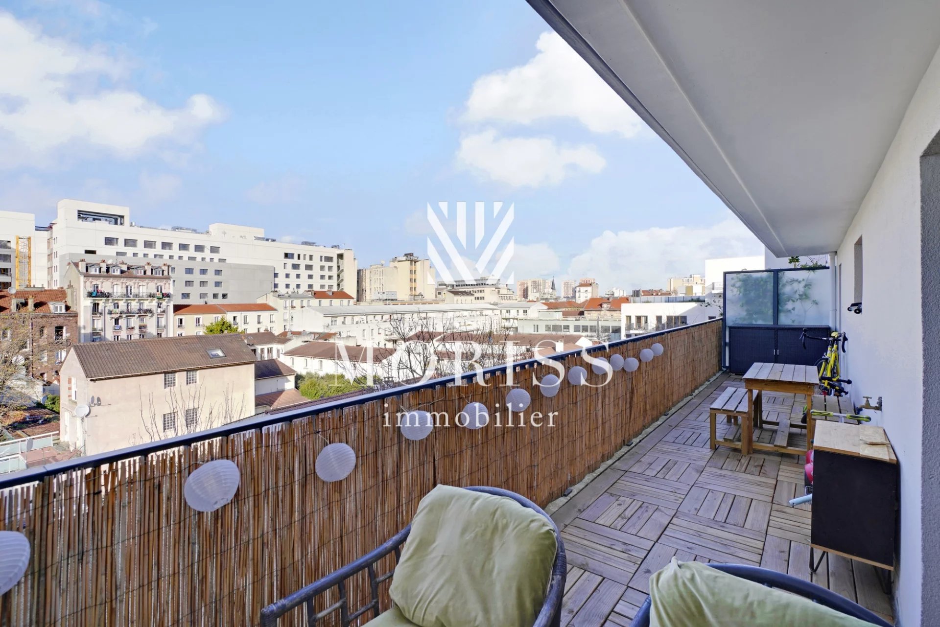 AUBERVILLIERS - APPARTEMENT 5 PIÈCES AVEC TERRASSE - Image Array