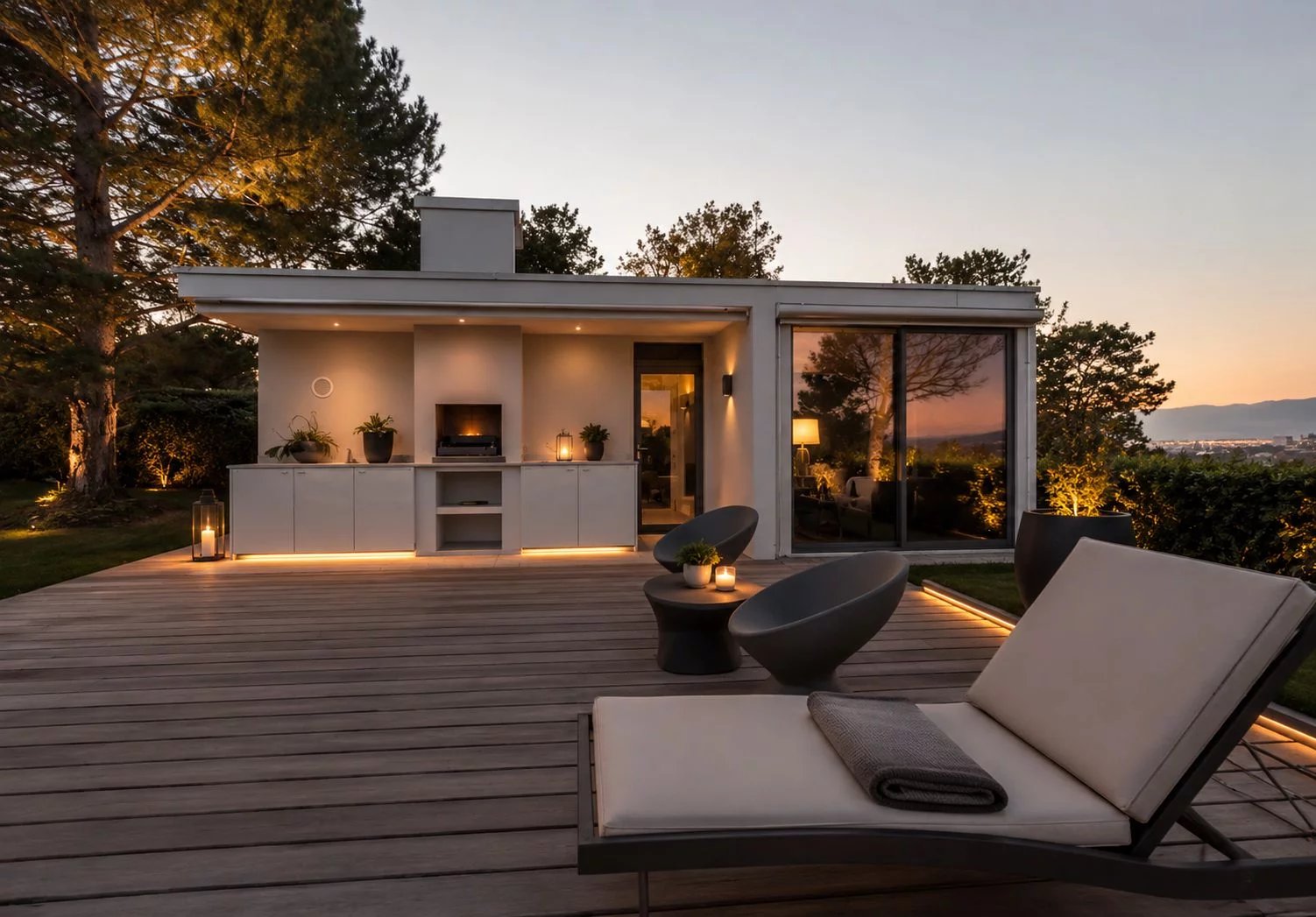 Sumptuous contemporary villa in the heart of Cologny