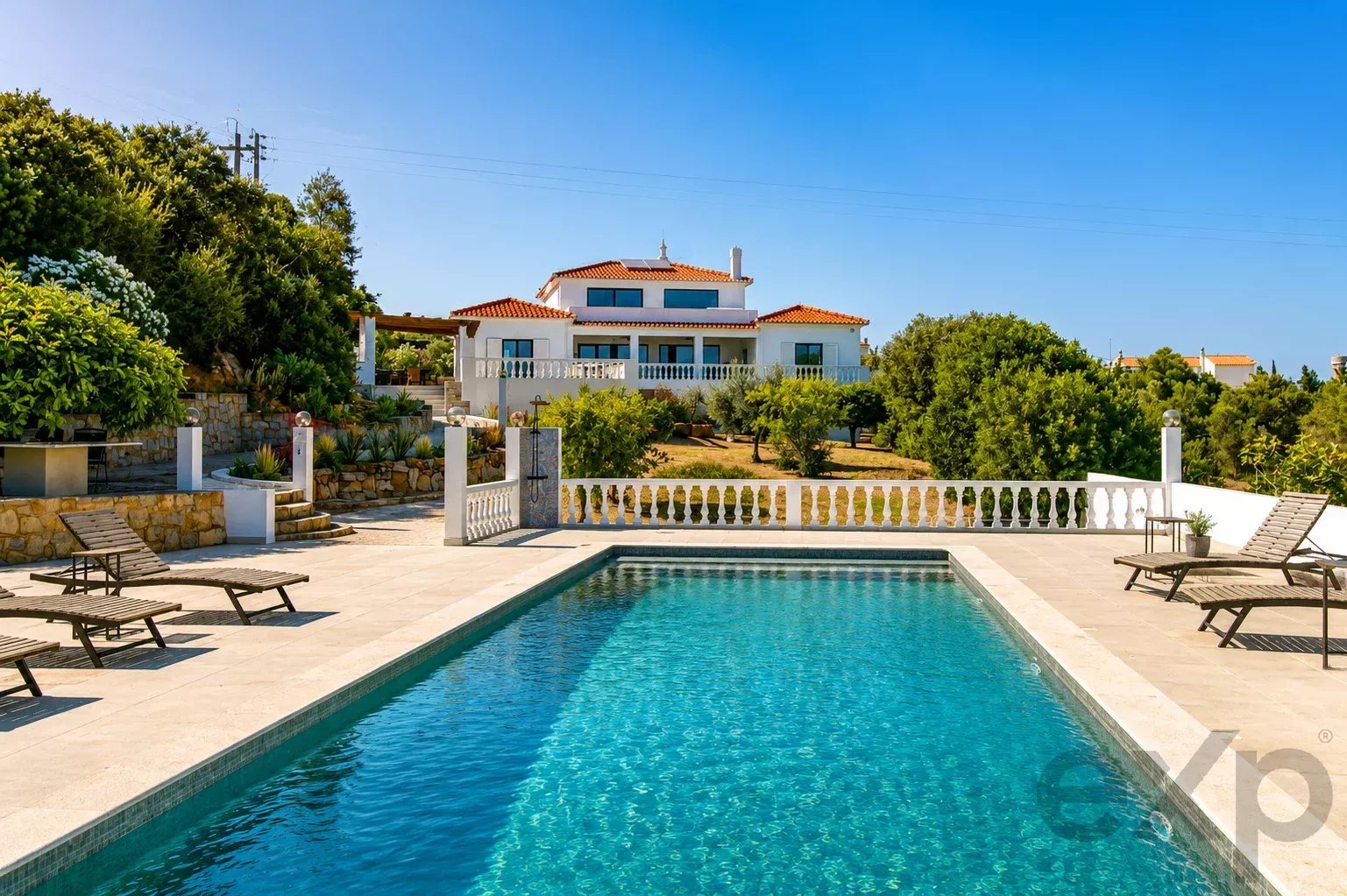 Stunning Sea-View Villa with Heated Pool, Guest Annex, Double Garage and Independent Ruin 87110490 image 1