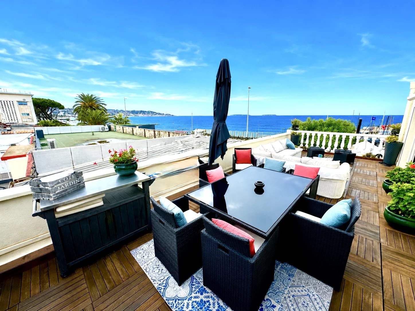 Cannes Plages du Midi vente 3 pièces dans villa