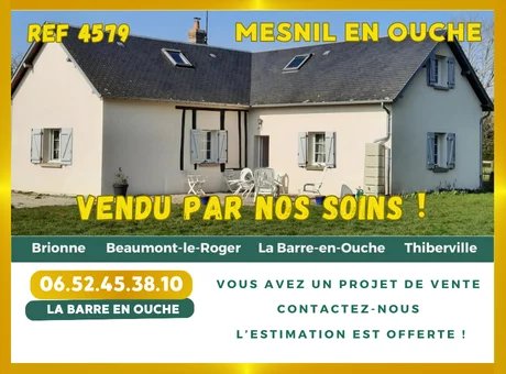 Agence immobilière de AGENCE DE LA BARRE EN OUCHE