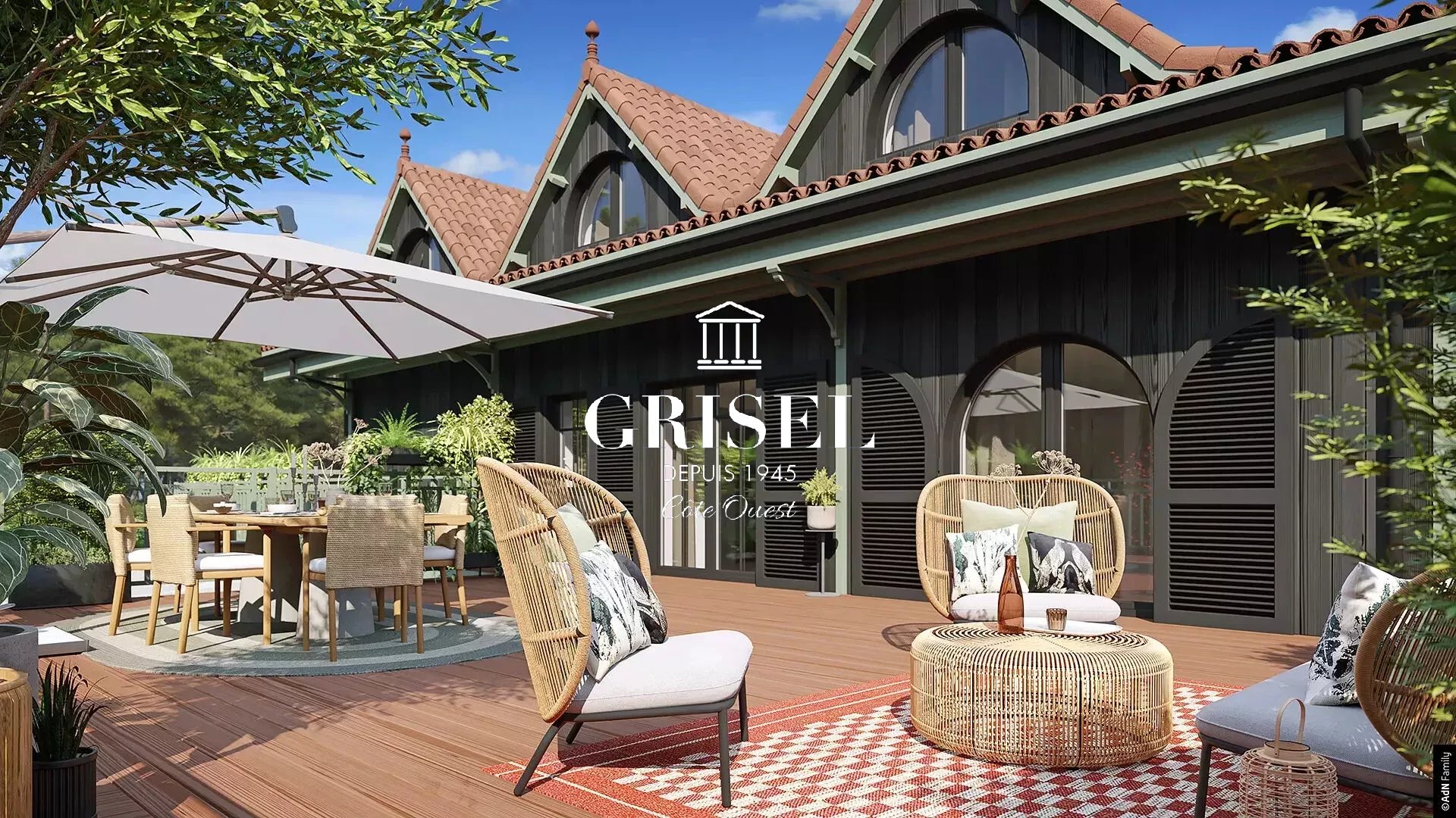 Agence immobilière de Grisel Immobilier Côte Ouest Cap Ferret