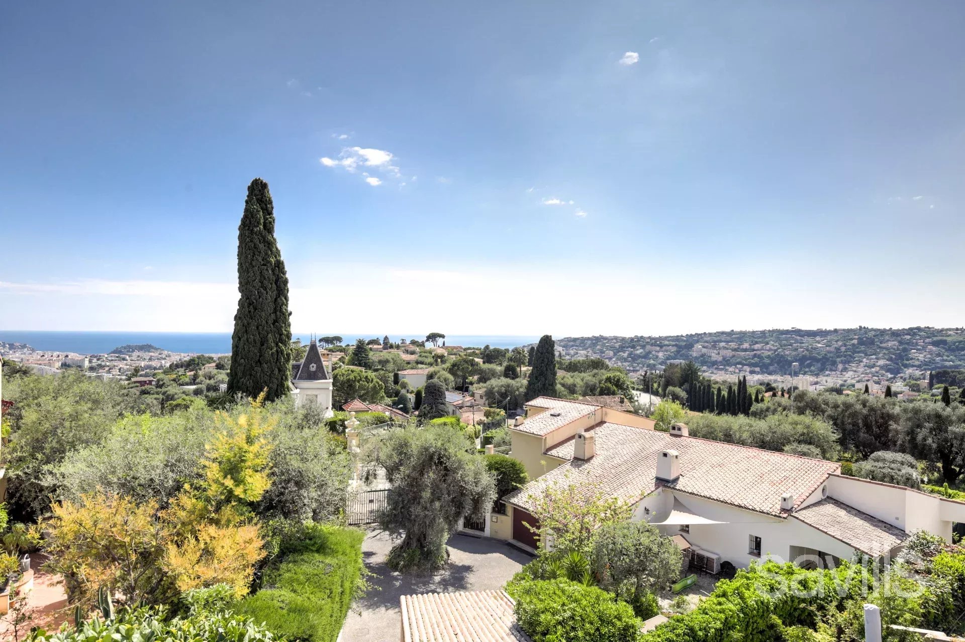 Bright haven of peace with sea view