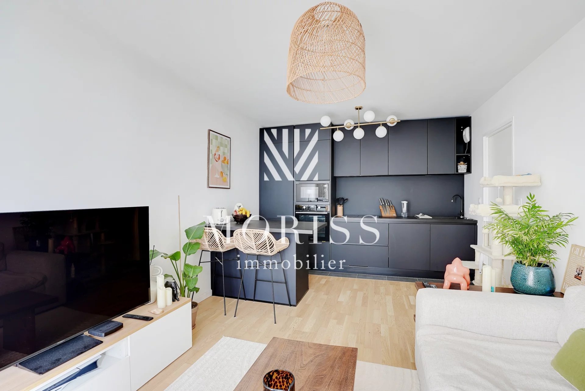 SUBLIME 3 PIECES / TERRASSE / SECTEUR RECHERCHE / LUMINEUX / RER - Image Array