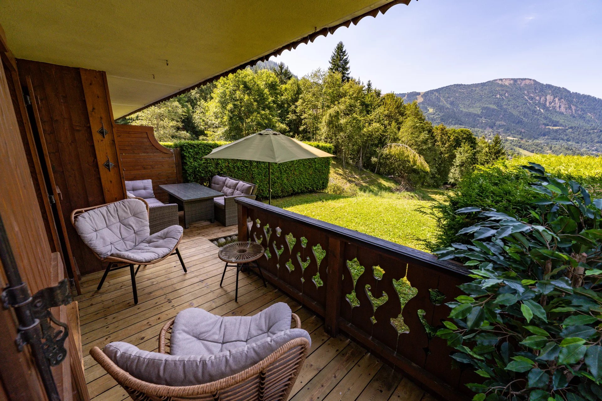 Photo of LES HOUCHES - A 3 bedroom apartment with garden