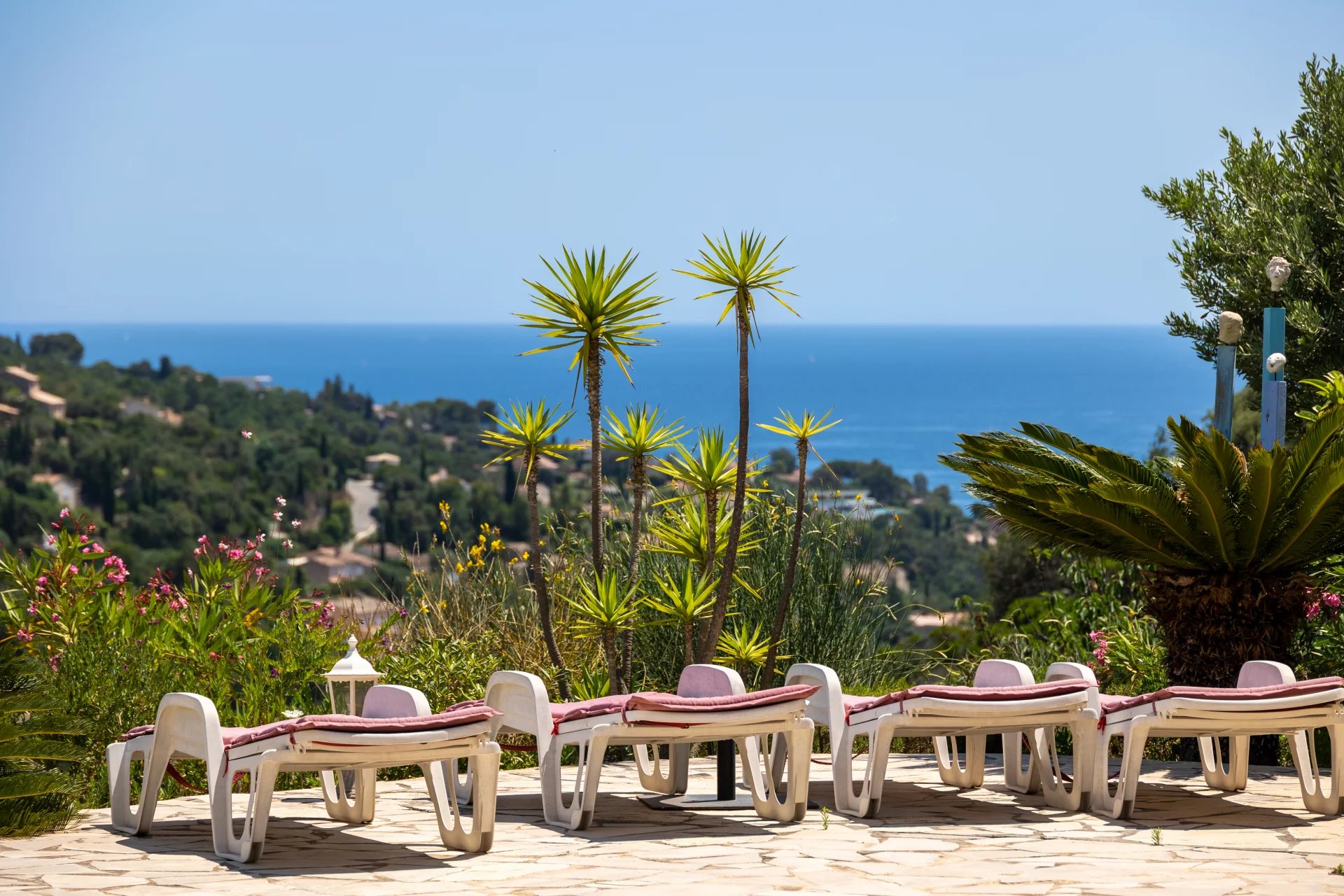 Villa provençale avec vue mer et piscine – Les Issambres, Côte d’Azur