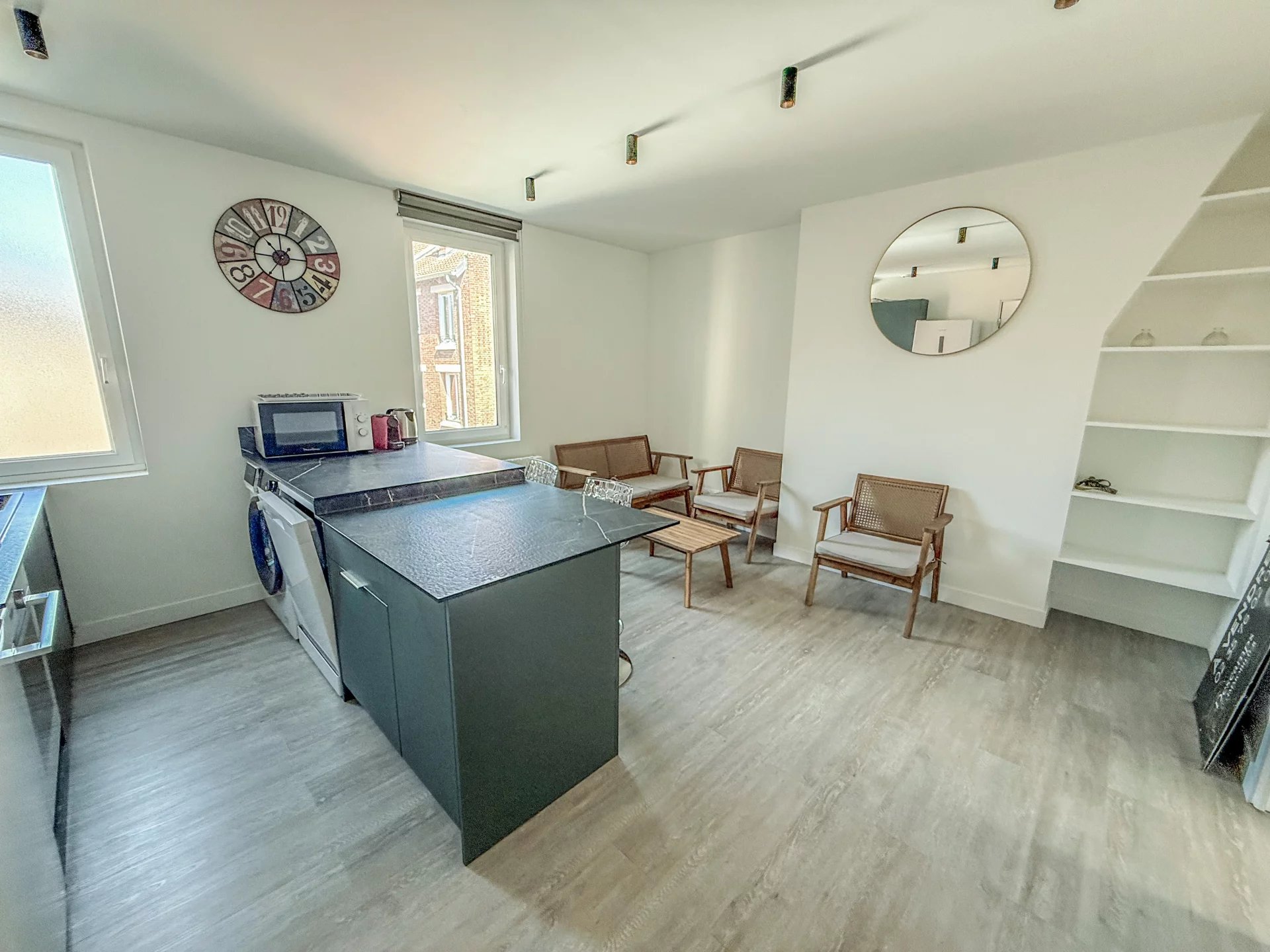EXCLUSIVITÉ – Appartement meublé refait à neuf – Hyper centre Rouen Saint-Marc