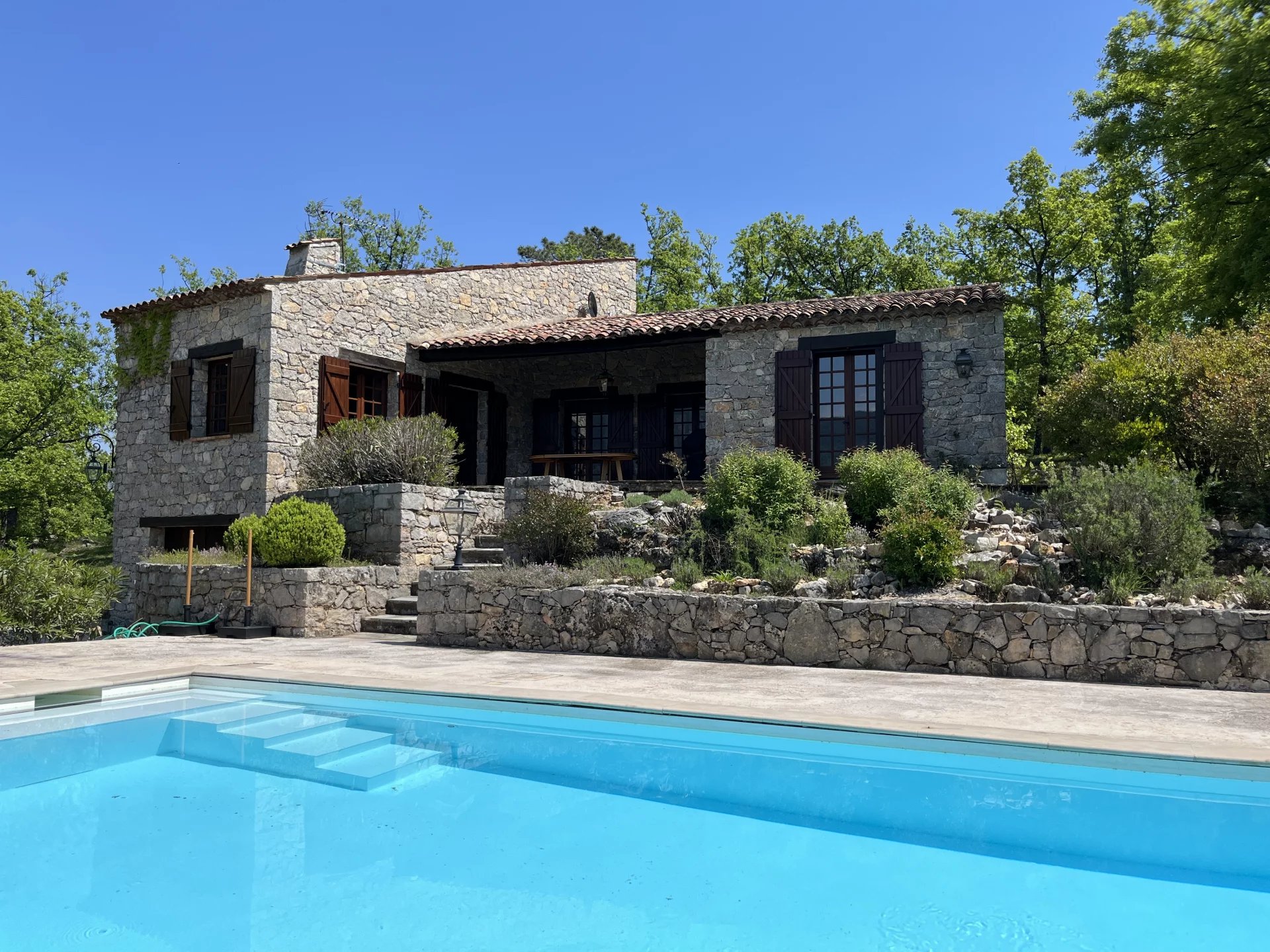 Charming stone vila with view - FAYENCE