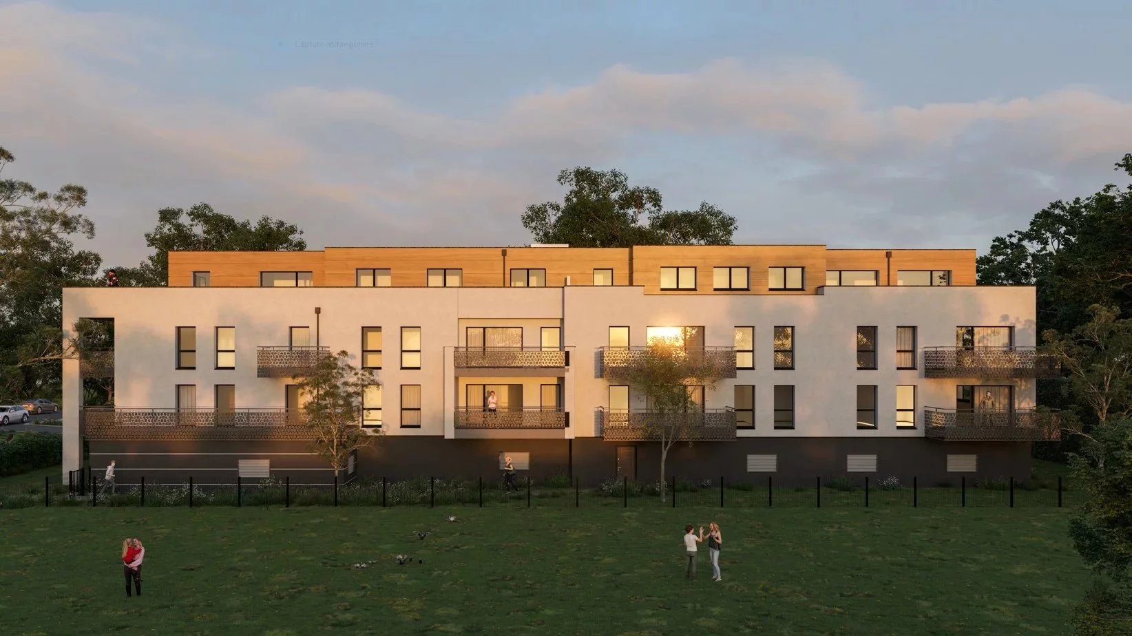 Résidence AERIS - Appartement D 209 - F3 – 2ème étage à Mont St Martin - Projet « THE ELEMENT »