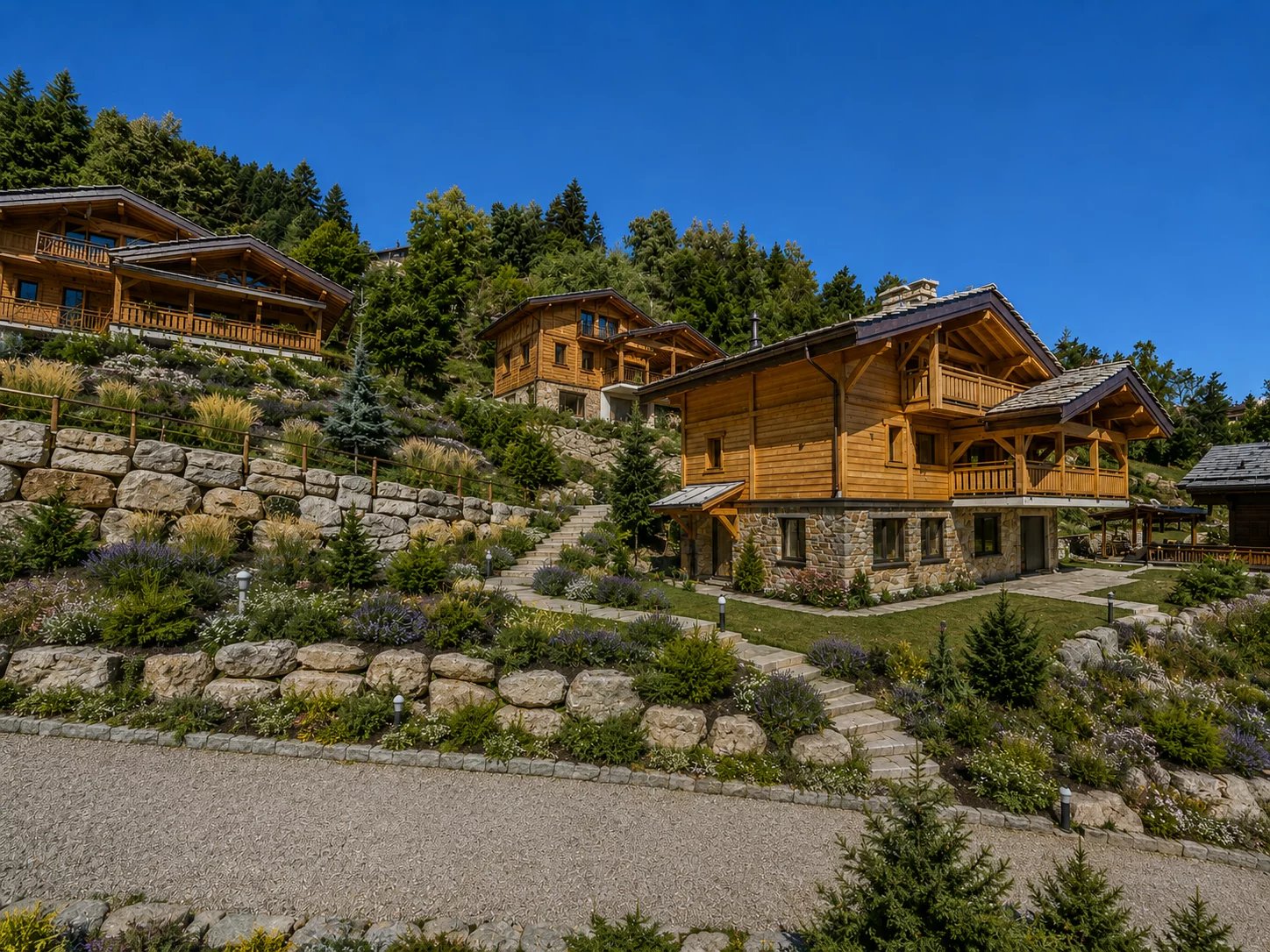 Un chalet d'exception dans un écrin de nature