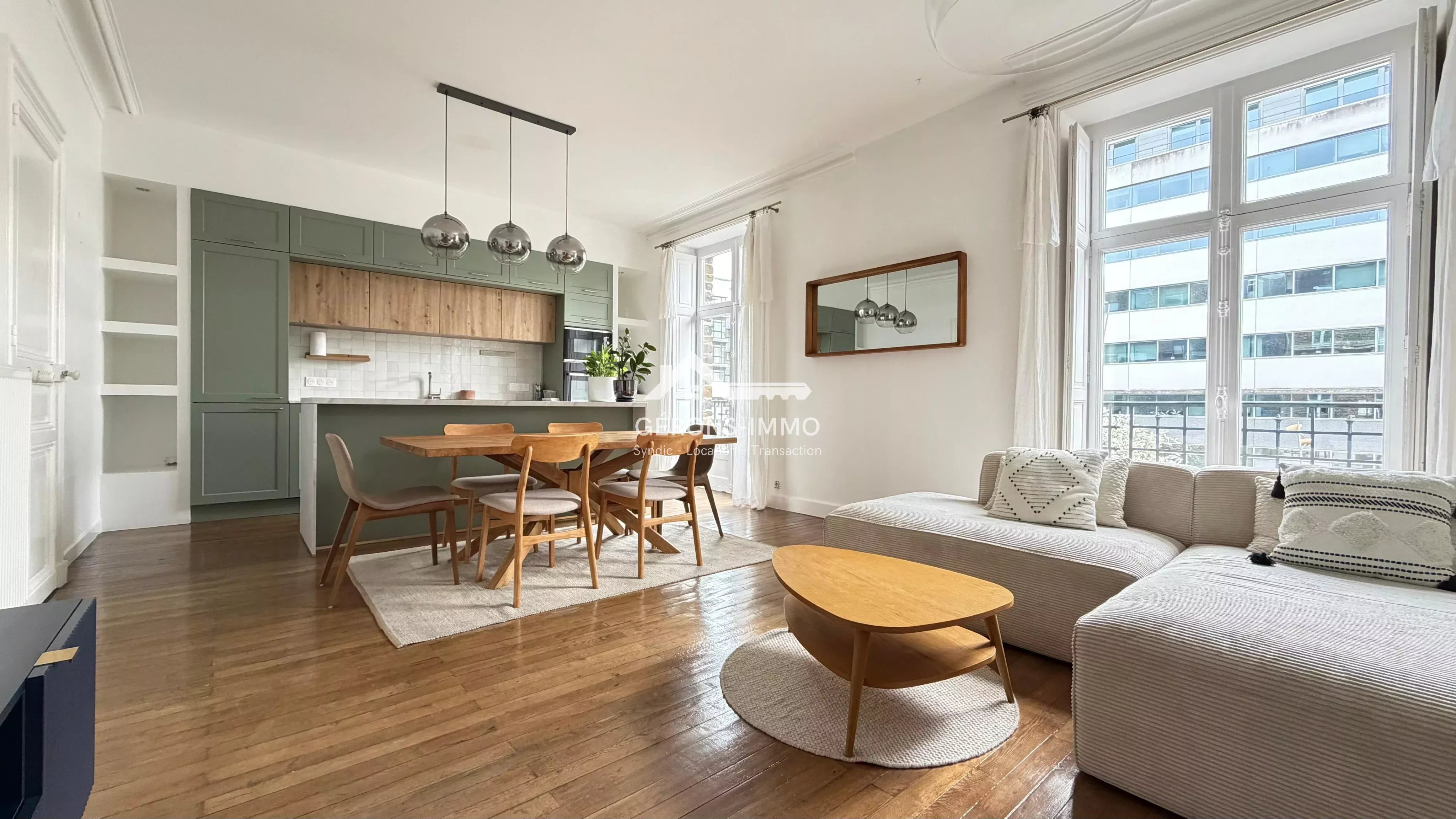Location: Appartement T3 – Nantes, Cité des congrès – Champs de Mars